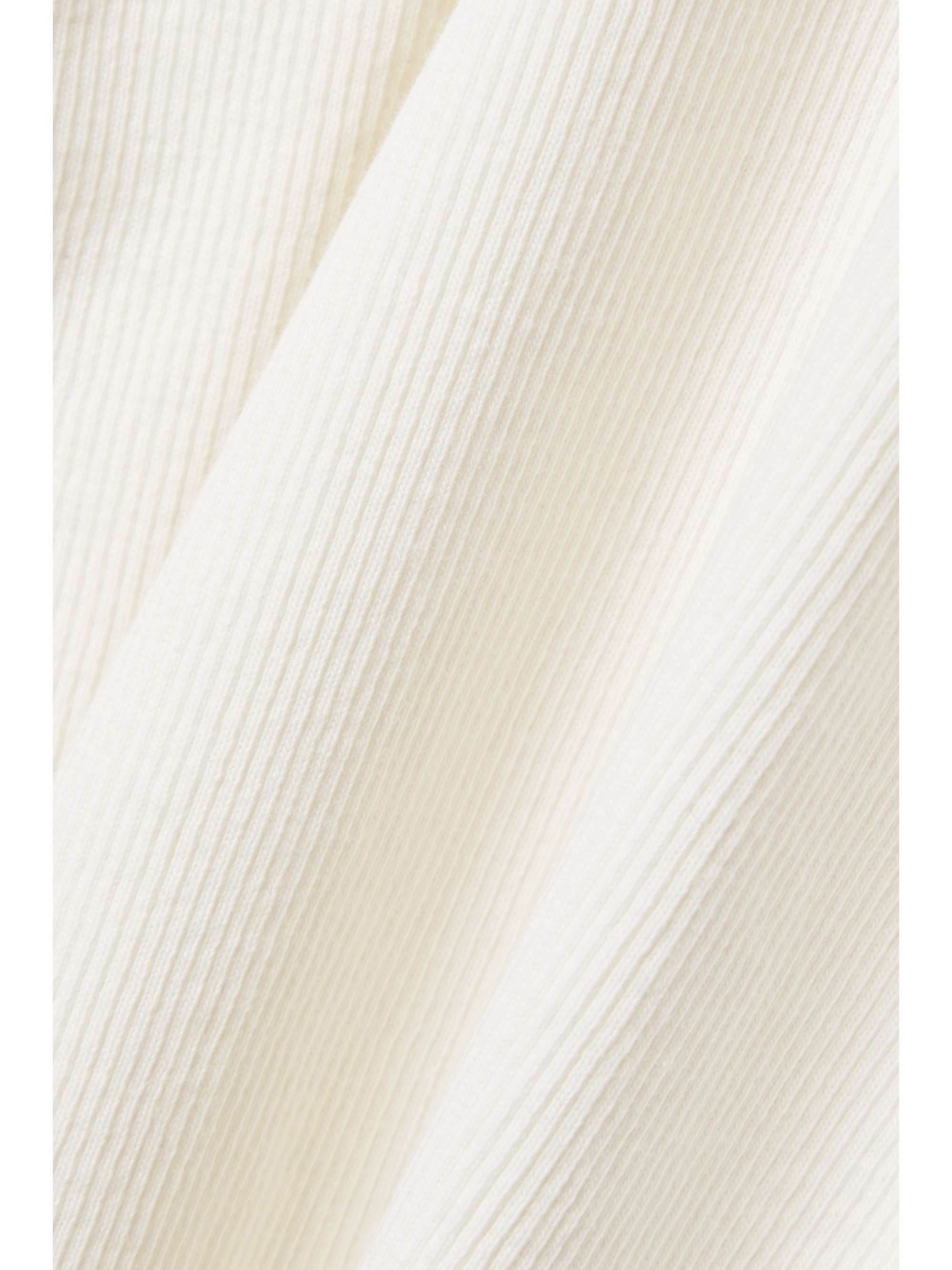 NILI LOTAN Jennifer striped ribbed cotton-jersey tank