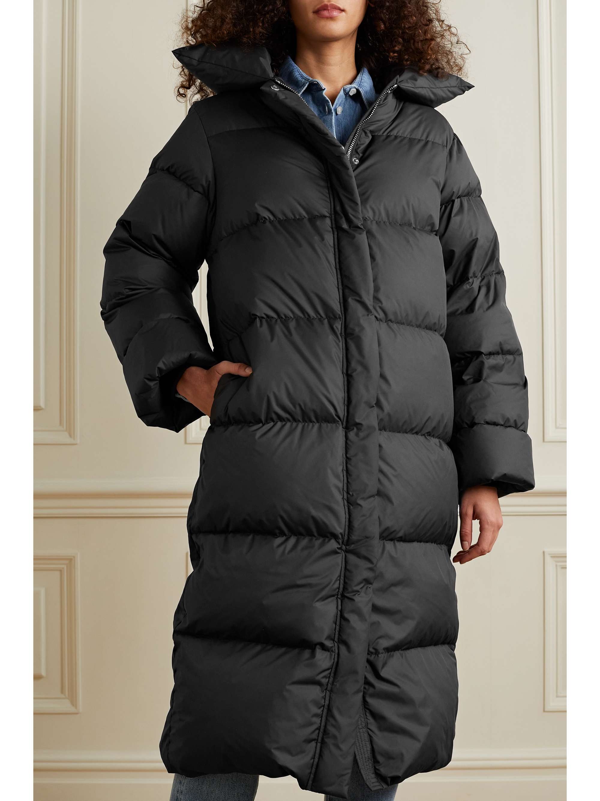 NILI LOTAN Camila quilted shell down coat