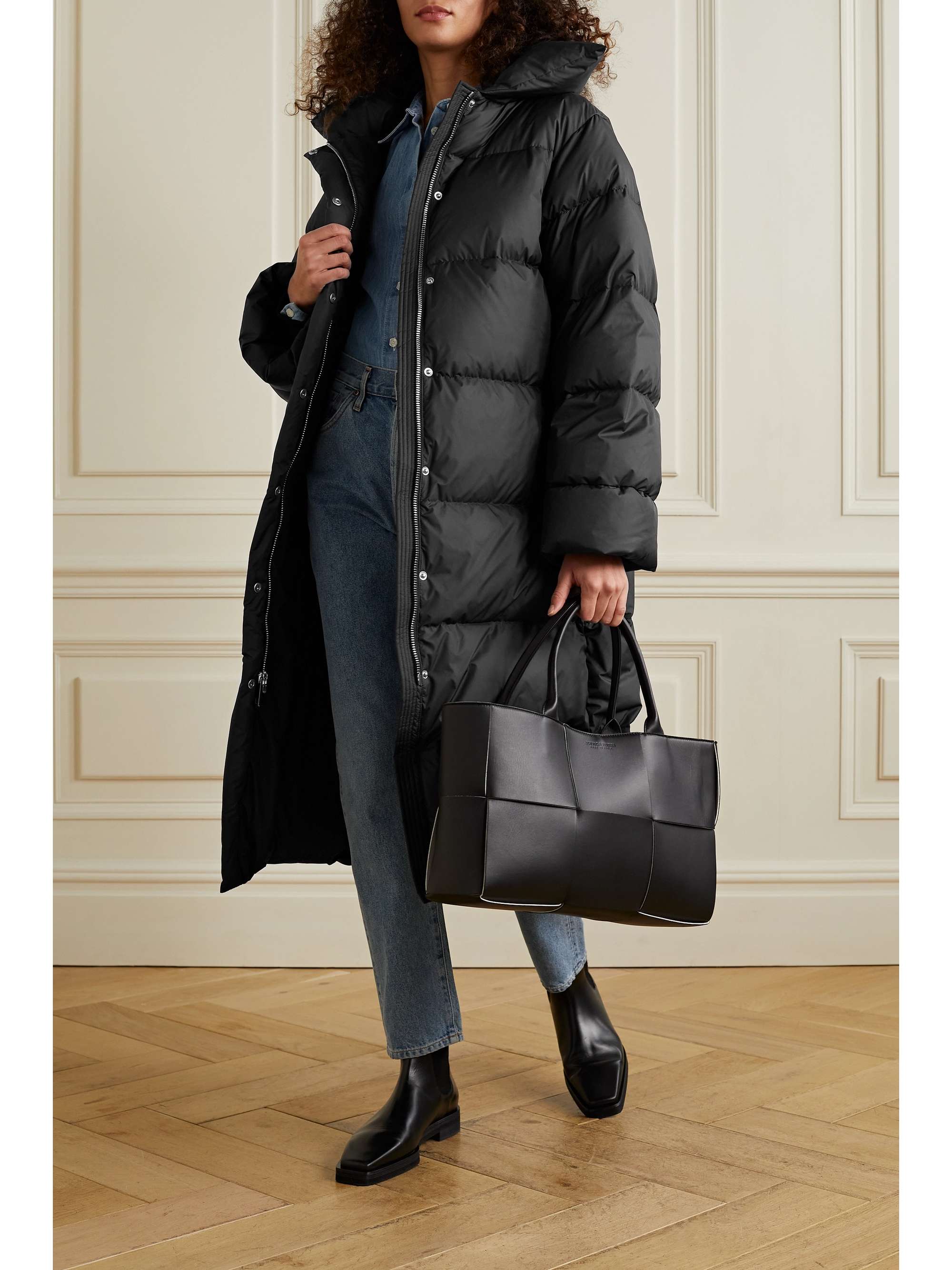 NILI LOTAN Camila quilted shell down coat