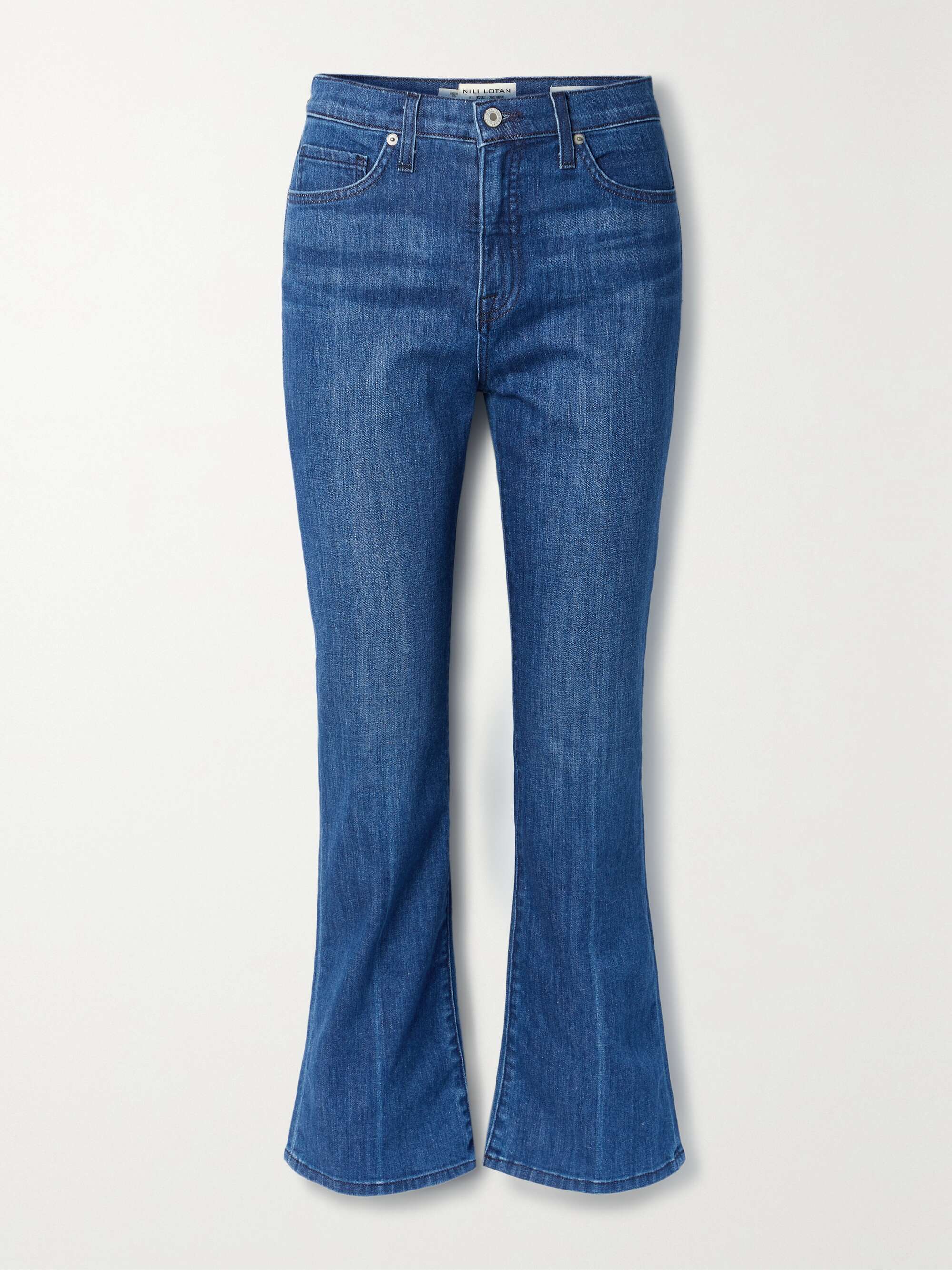 Dark denim High-rise bootcut jeans 