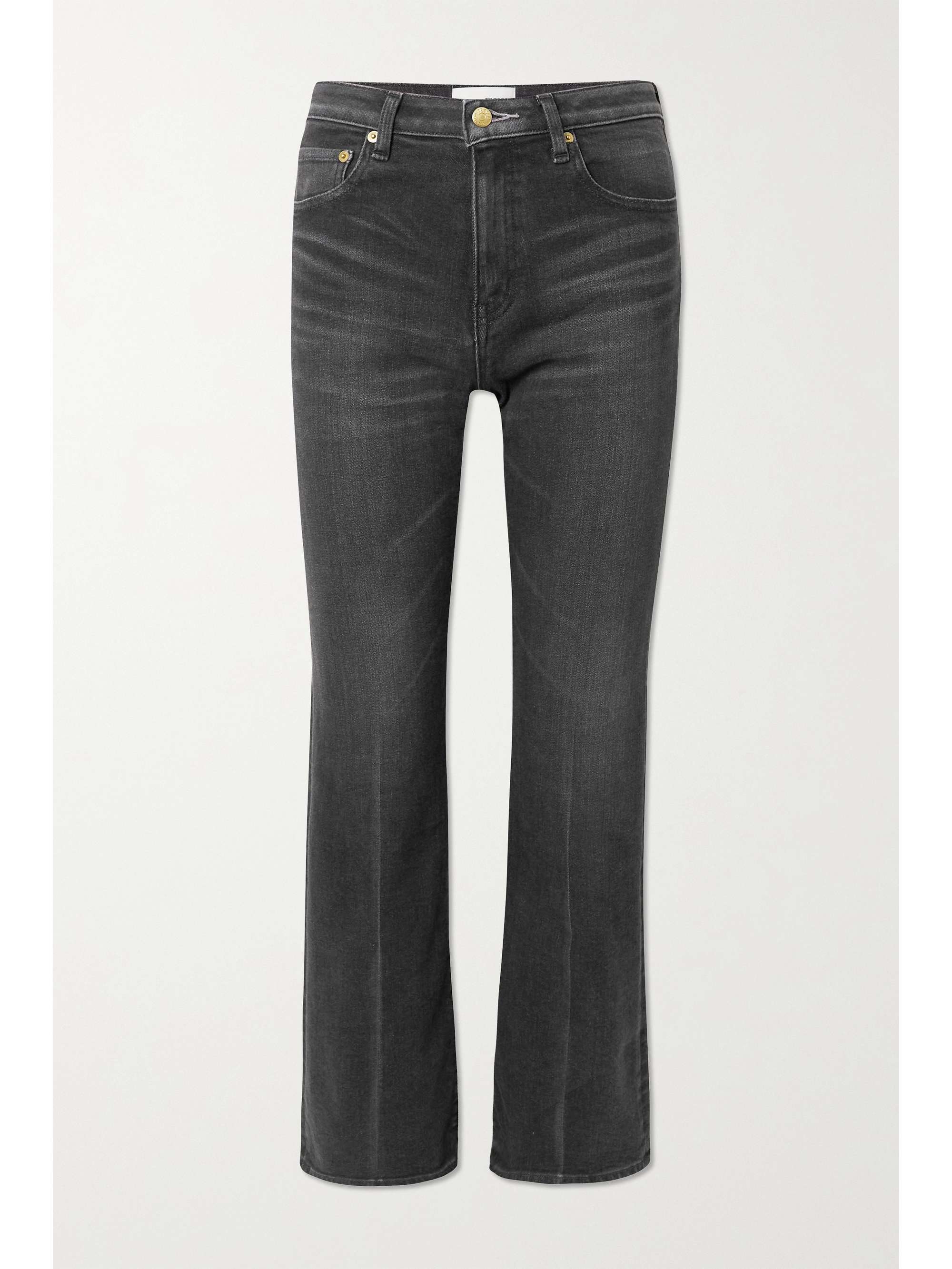 Amethyst mid-rise flared jeans | TU 