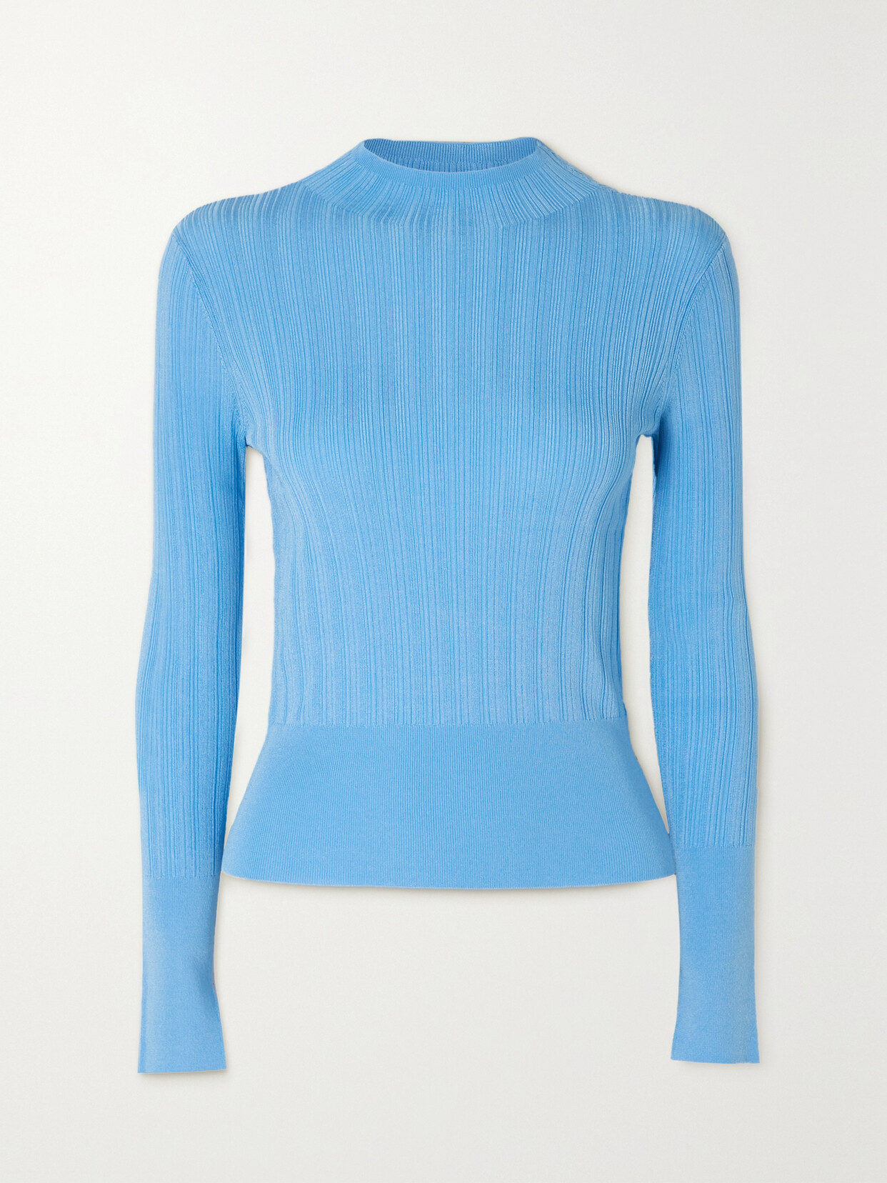 Rag & Bone Dawson Mock Turtleneck Sweater In Blue