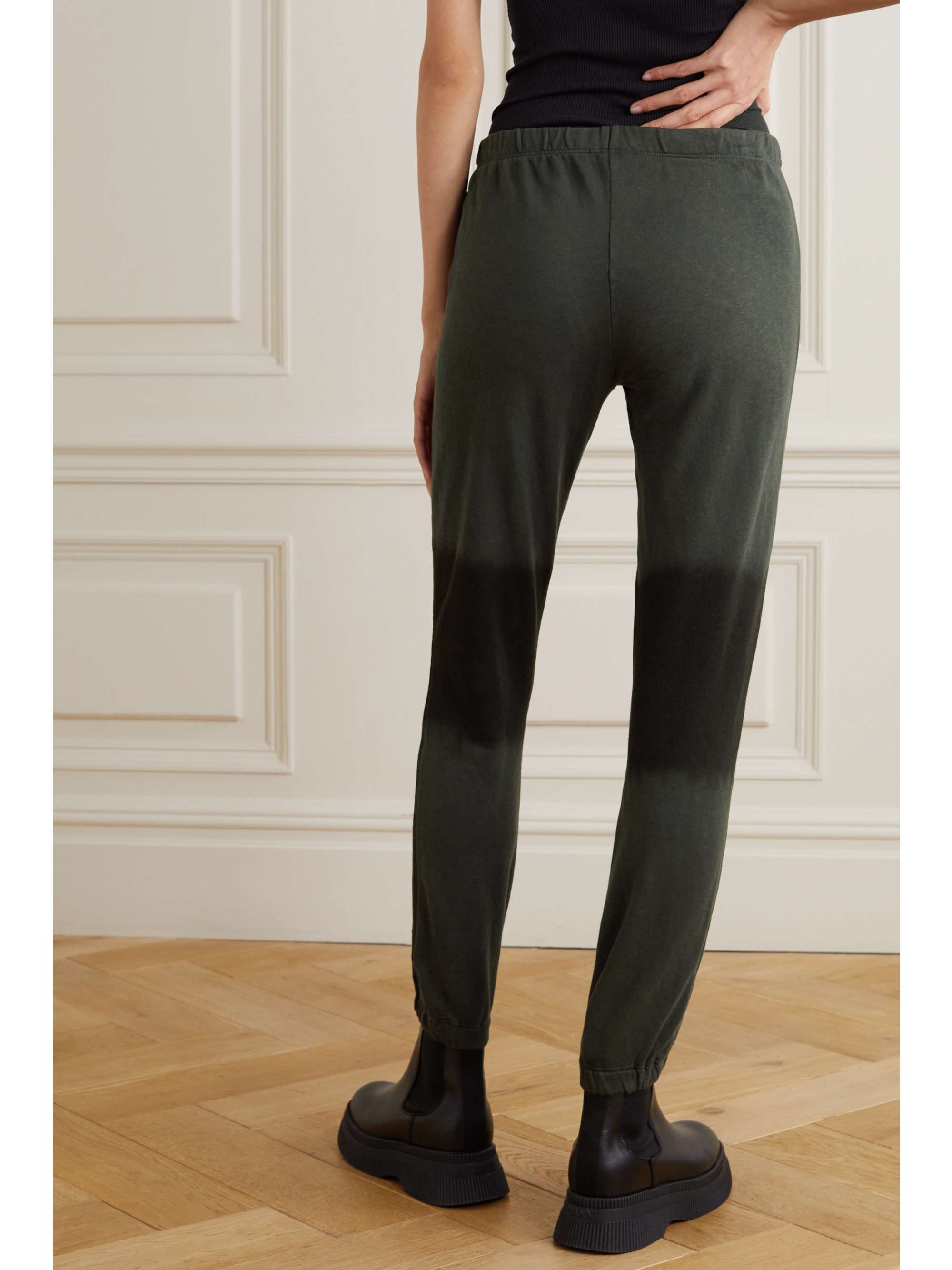 JAMES PERSE Supima cottonjersey track pants NETAPORTER