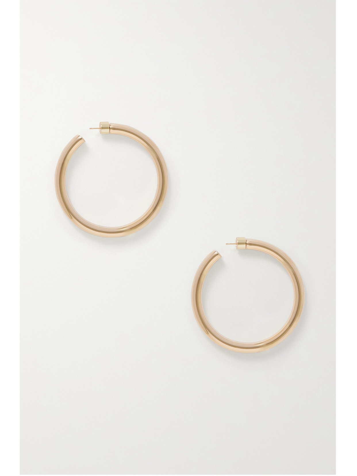 Jennifer Fisher 2" Samira Goldplated Hoop Earrings ModeSens