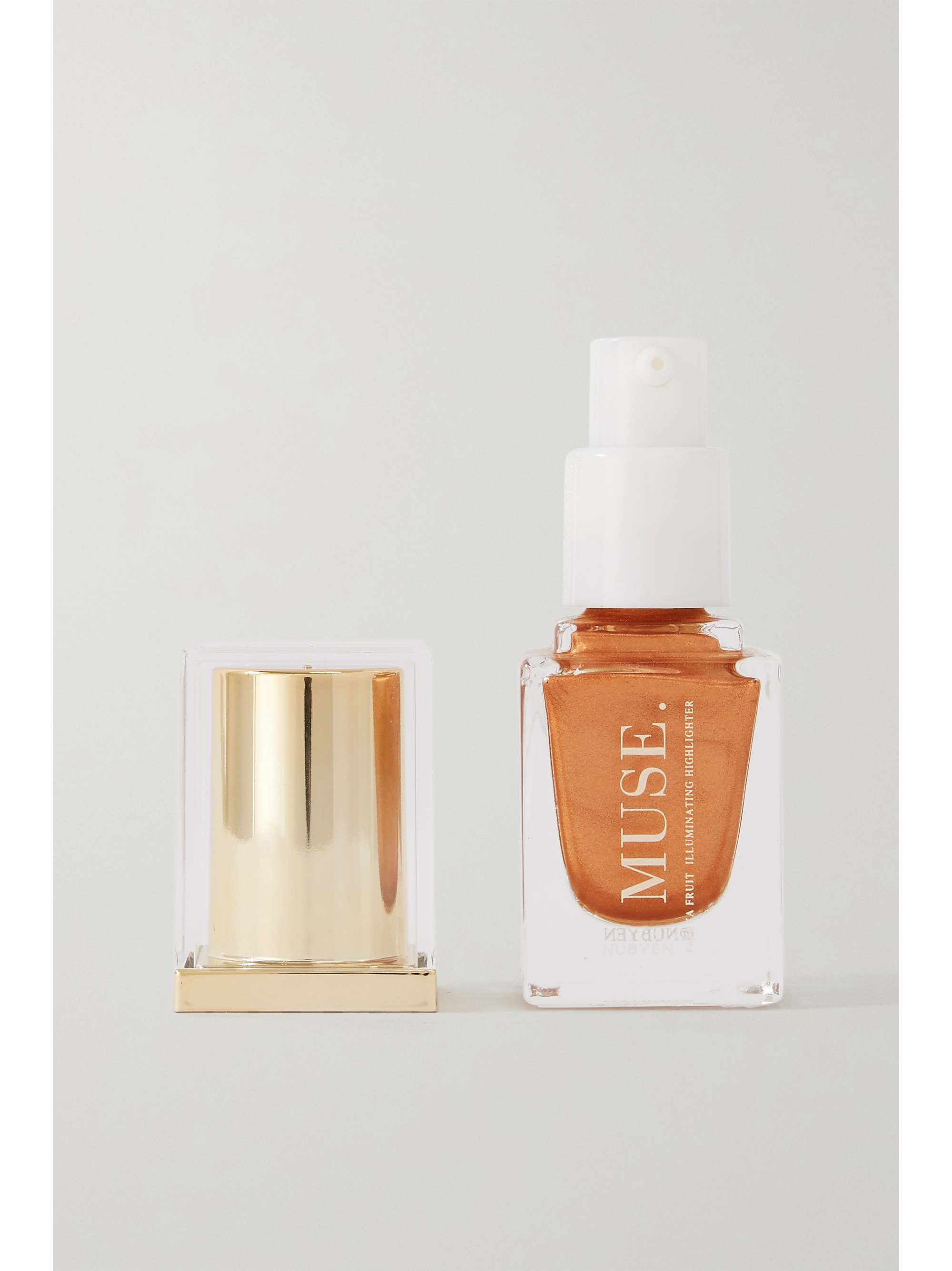 NUBYEN + NET SUSTAIN Muse Papaya Fruit Illuminating Highlighter - Lumière 1