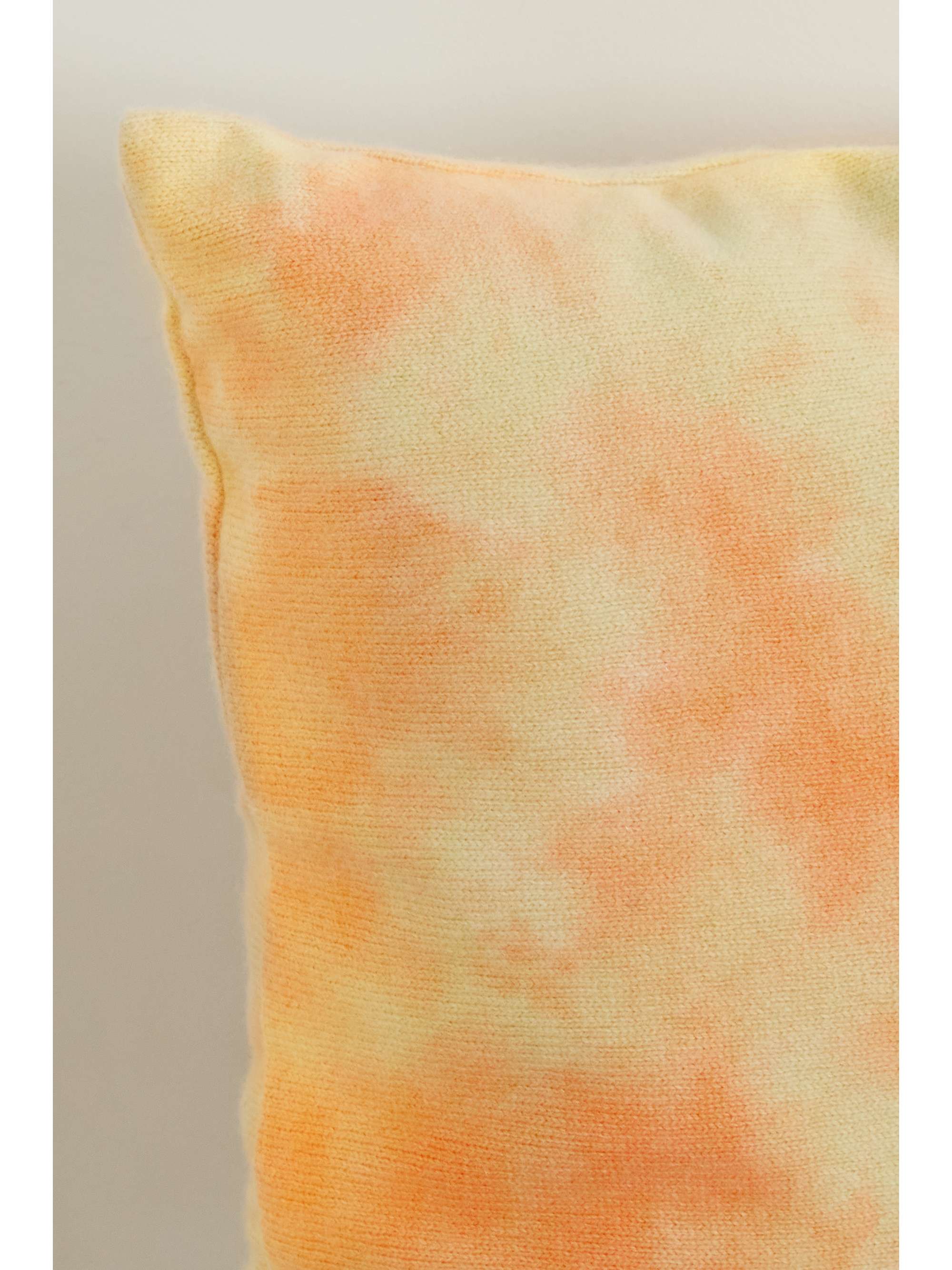 THE ELDER STATESMAN Tie-dyed cashmere cushion