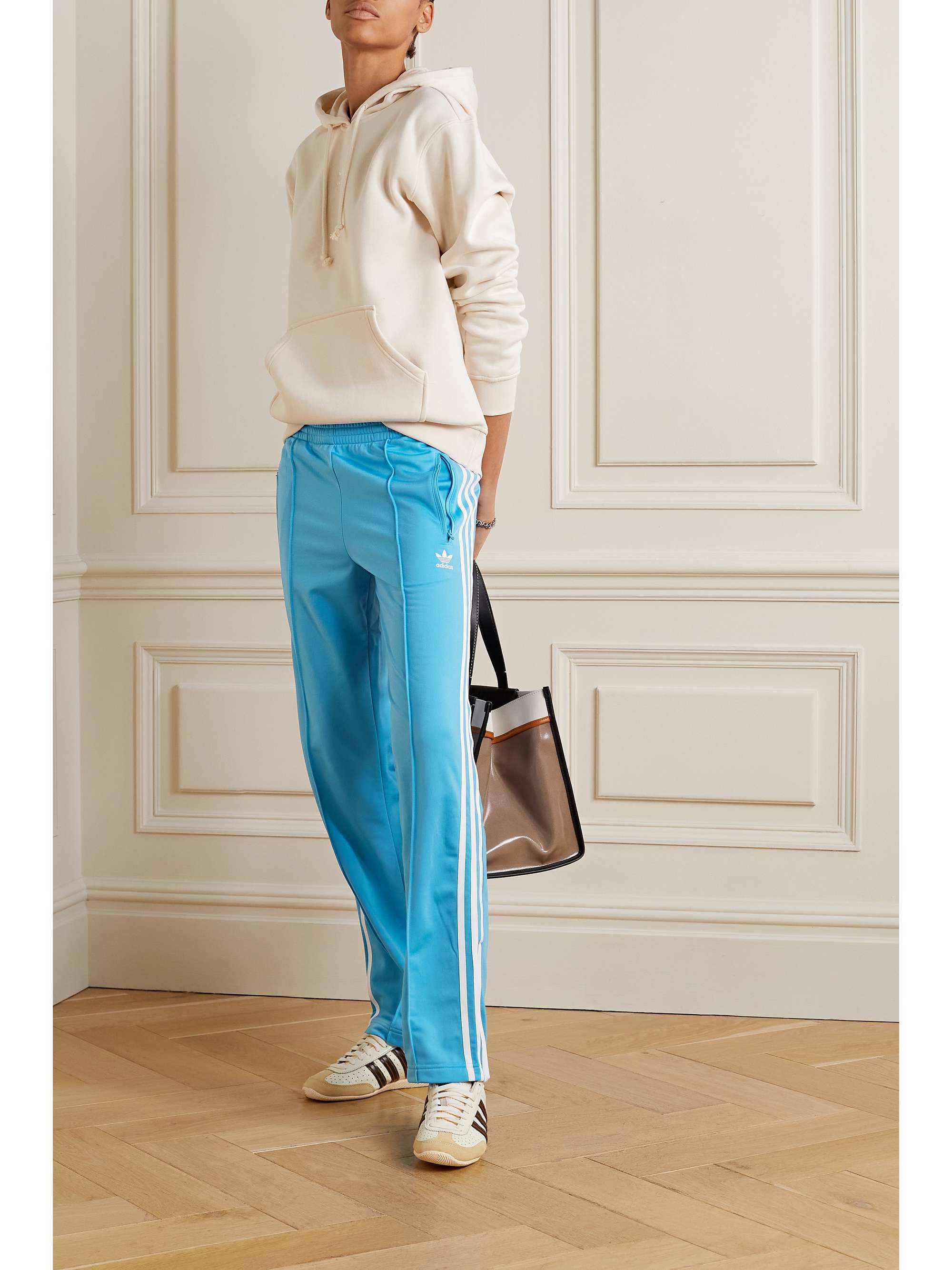 ADIDAS ORIGINALS Firebird recycled stretch-jersey track pants