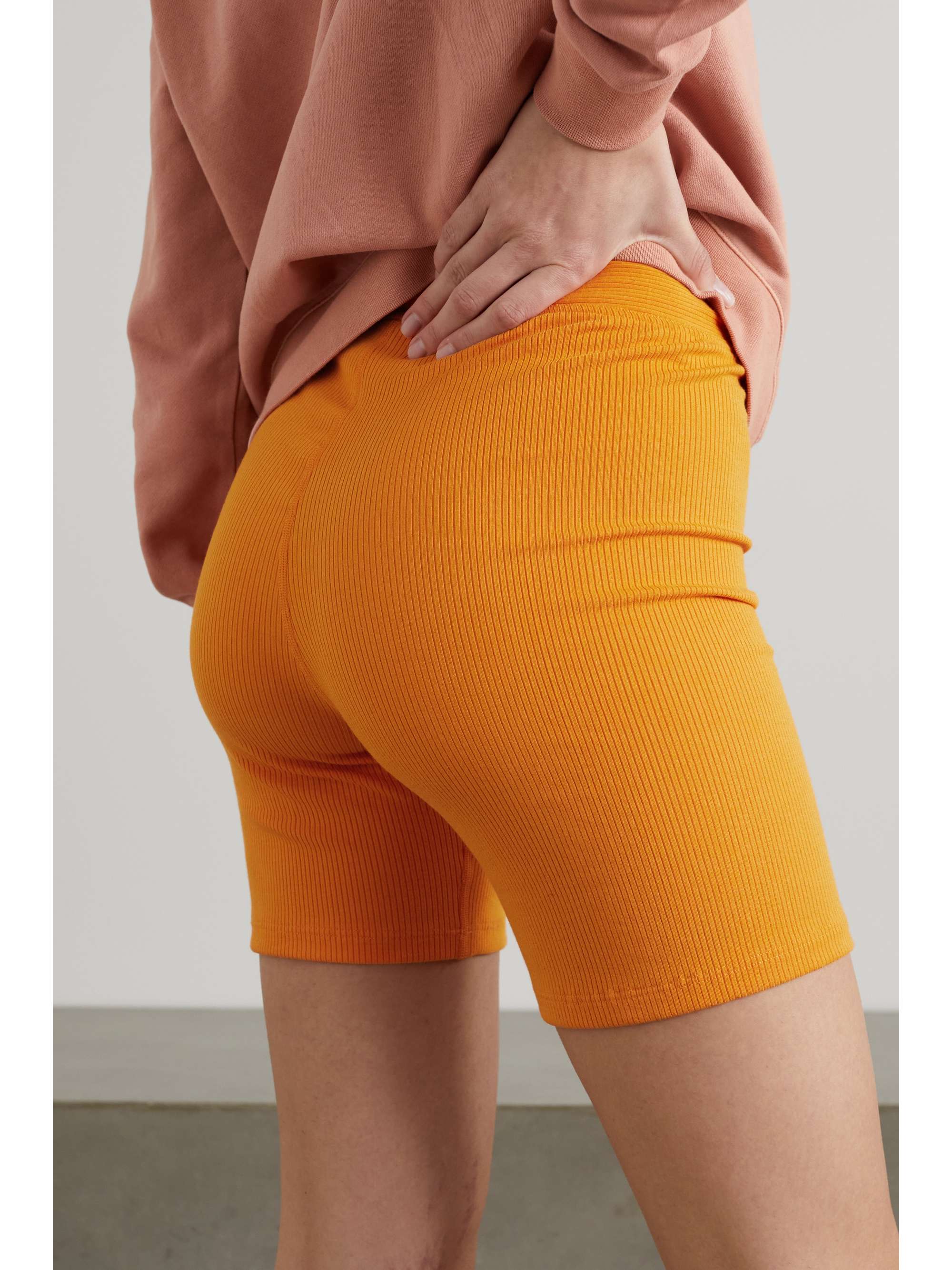 THE UPSIDE Bisou Shorts aus geripptem Stretch-Modal