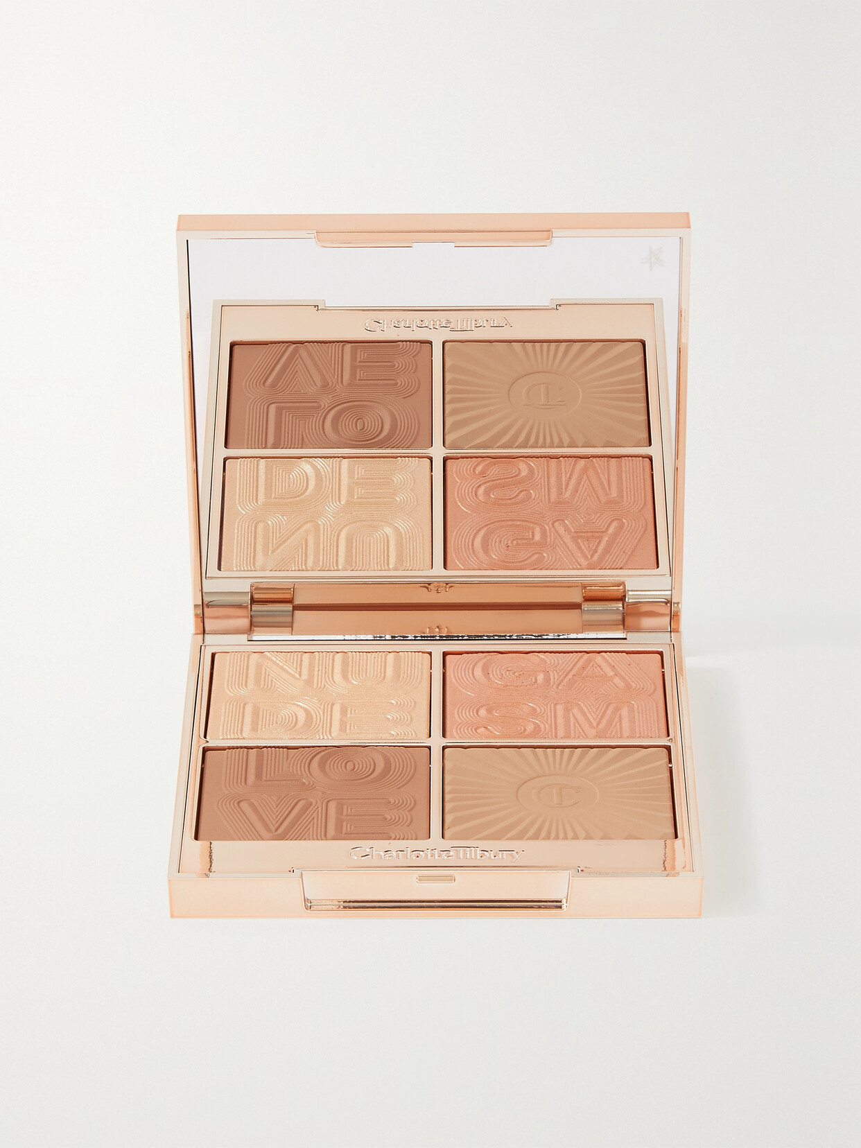 Charlotte Tilbury Nudegasm -face Palette In Neutrals