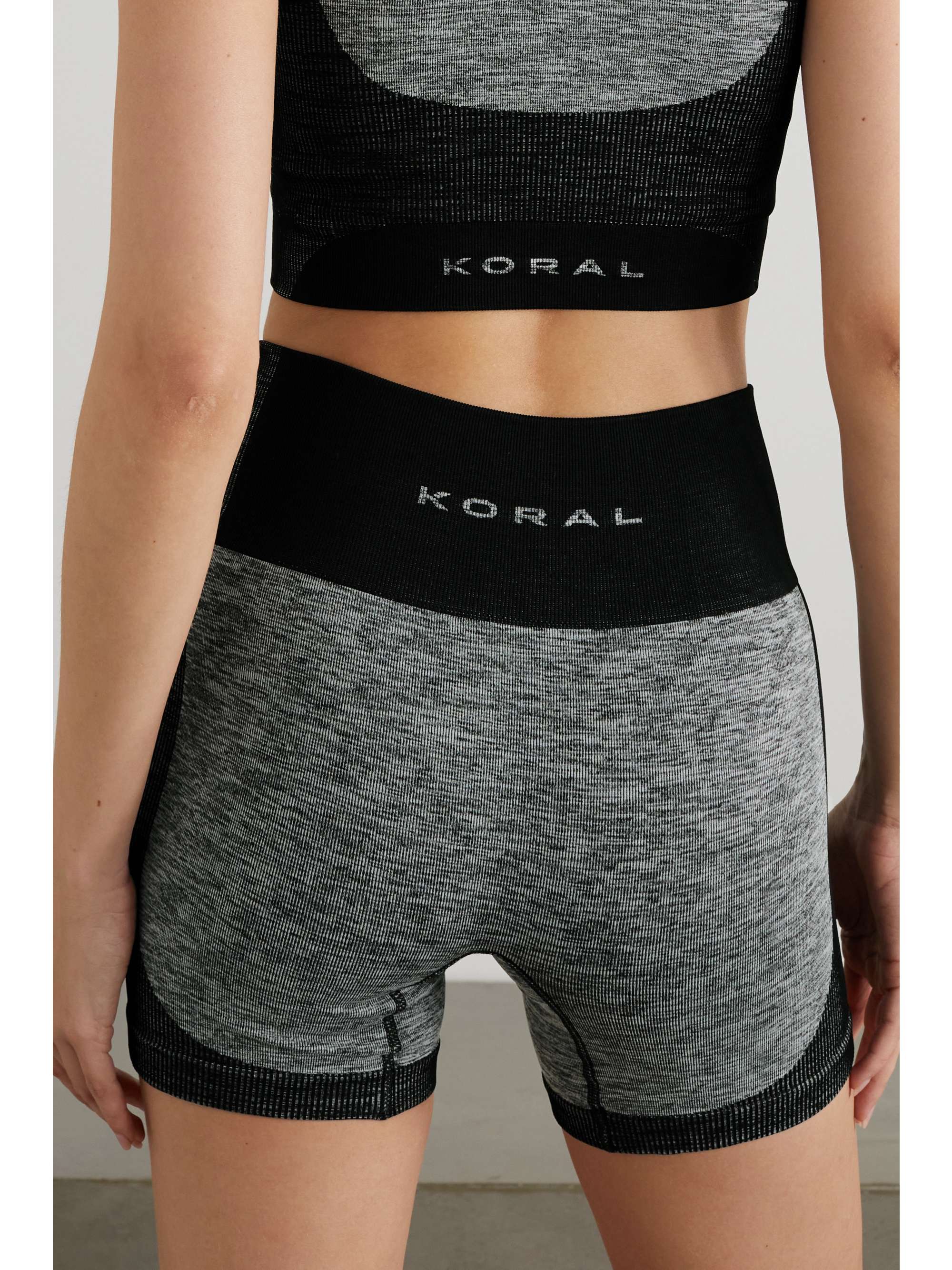 KORAL Belen stretch-jersey shorts