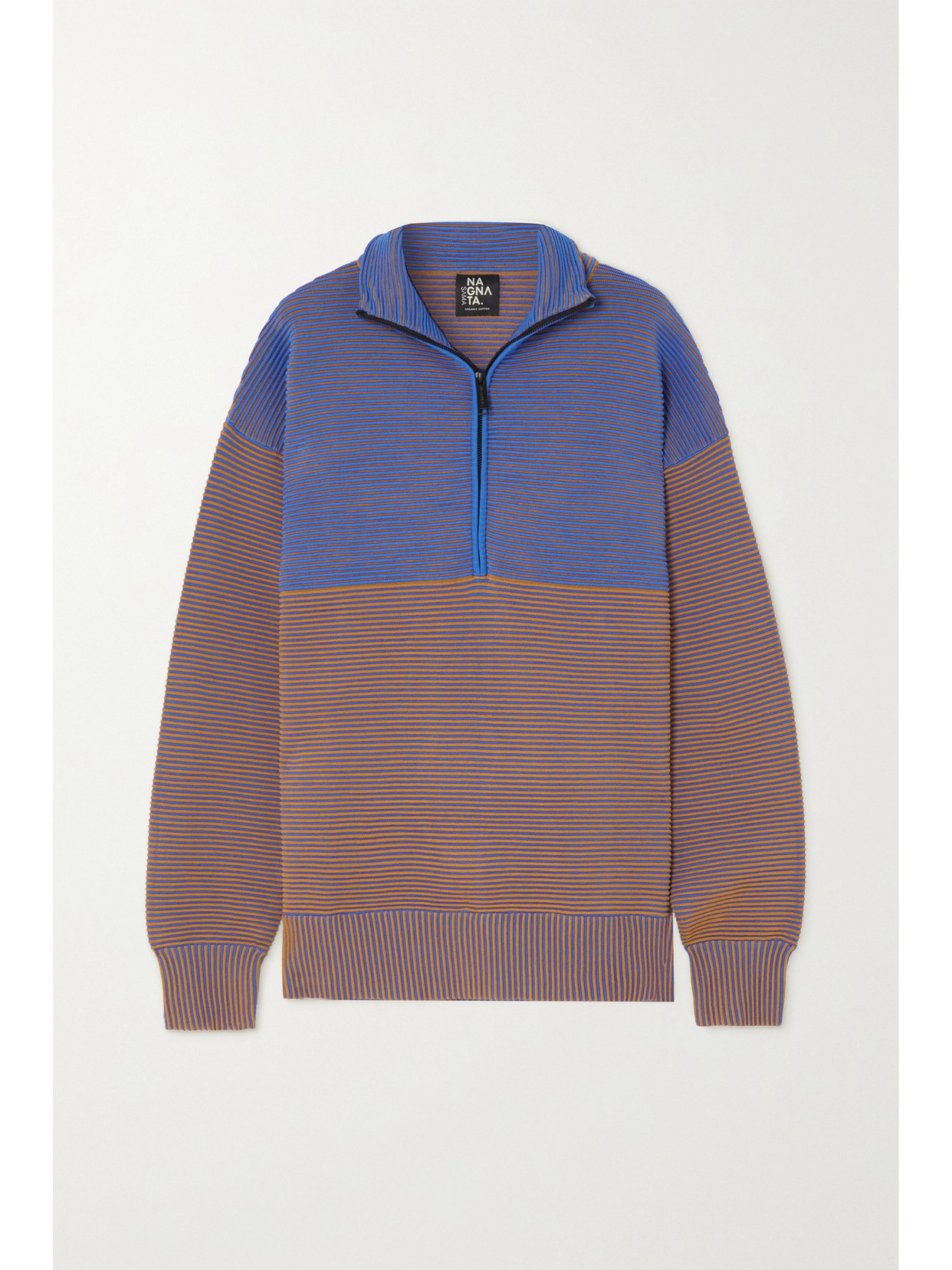 Net Sustain Zhen Ribbed Organic Cotton Sweatshirt