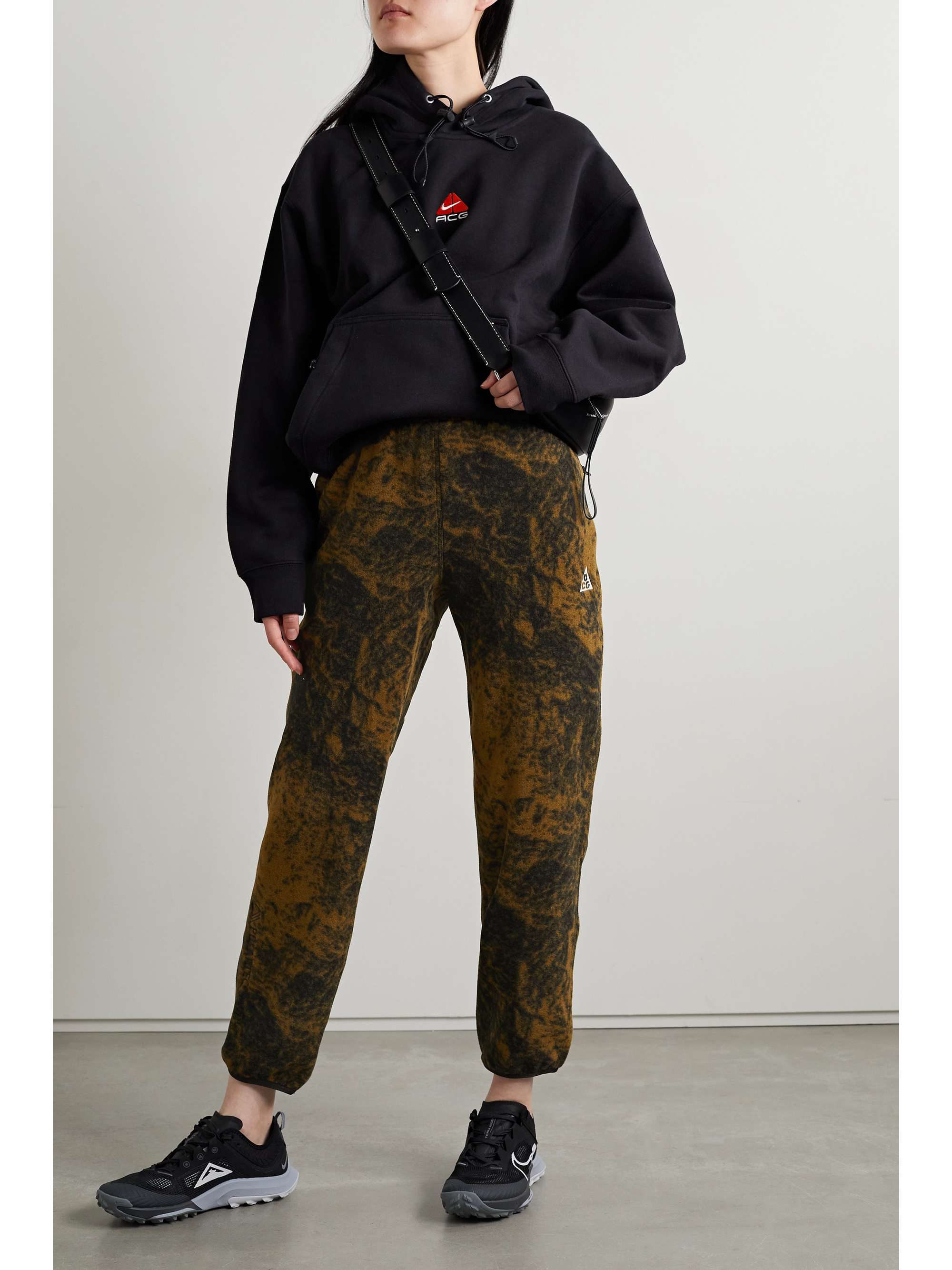 Brown ACG printed fleece Therma-FIT 