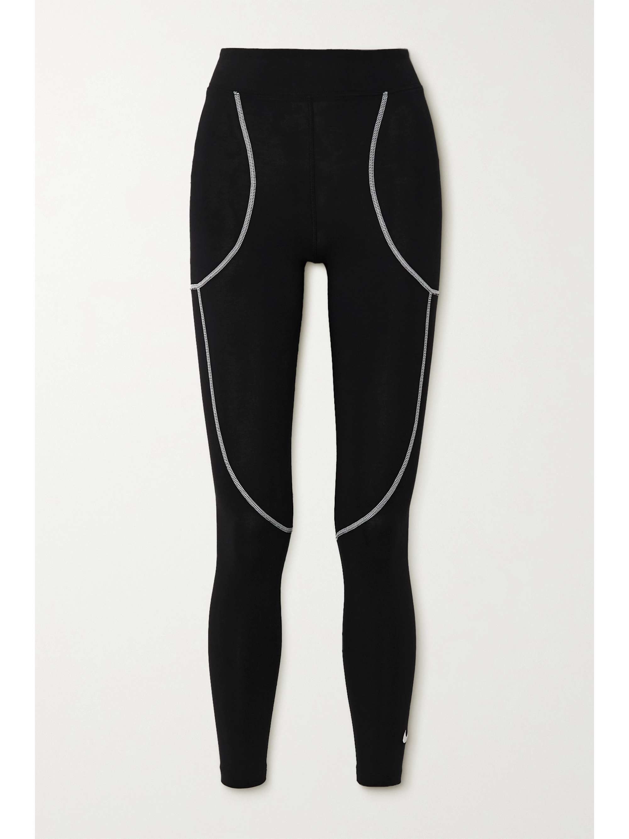 Cotton-blend jersey leggings | NIKE 