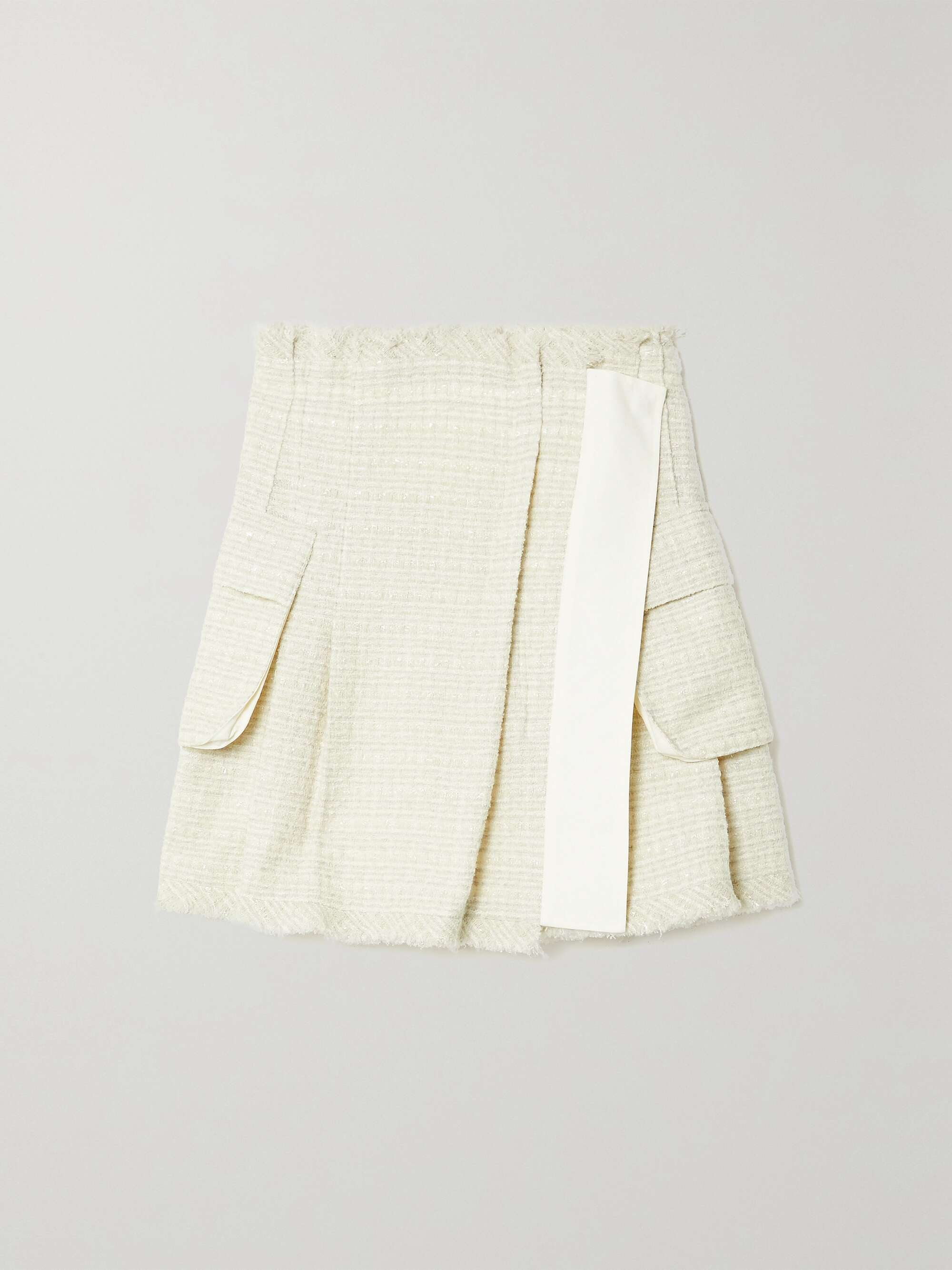 Off-white Cotton-blend twill-trimmed 
