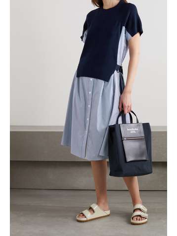 大幅値下げ】新品タグ付き sacai 2022ss サテン ワンピース - メルカリ