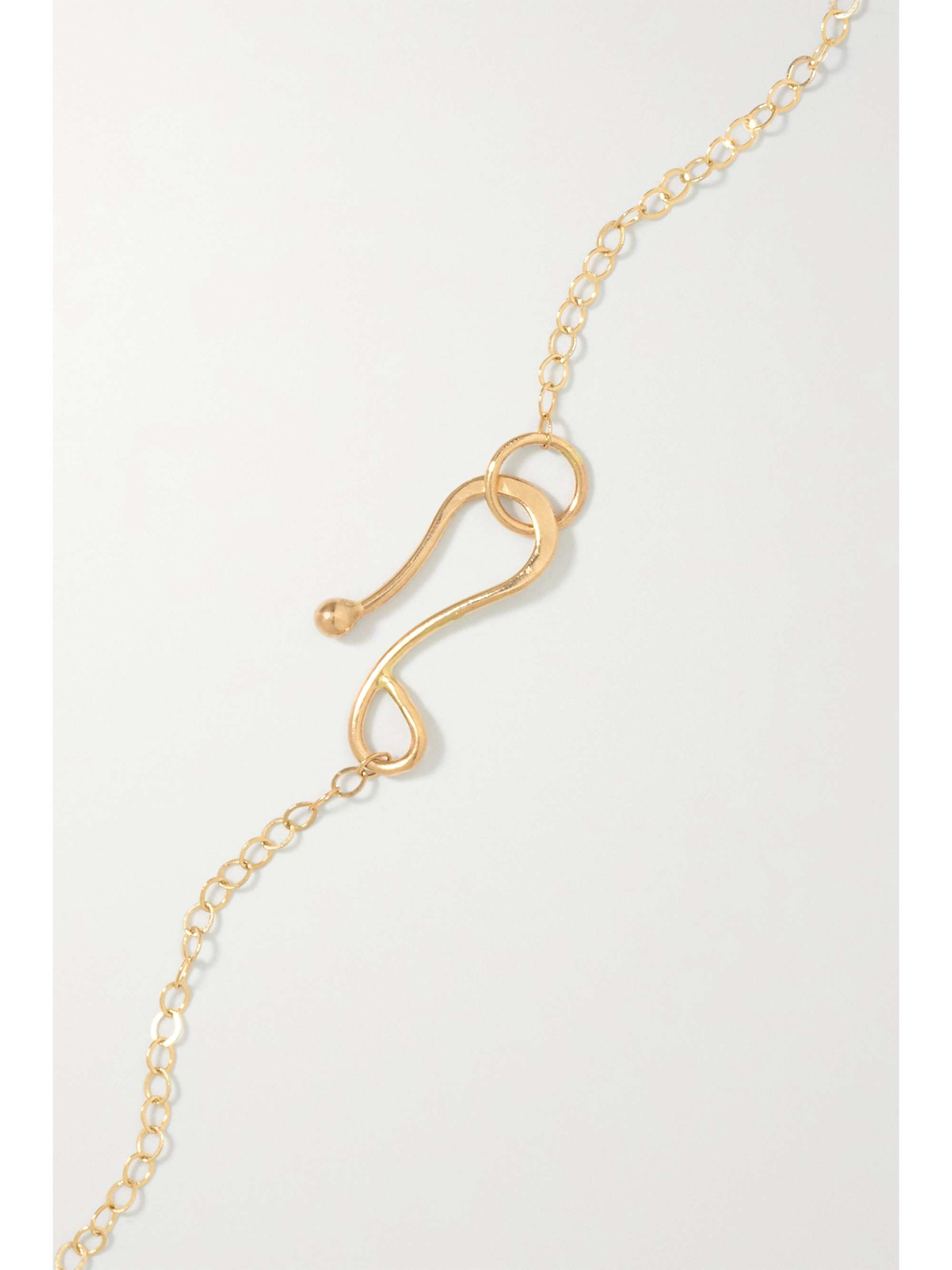 MELISSA JOY MANNING 14-karat recycled gold pearl bracelet