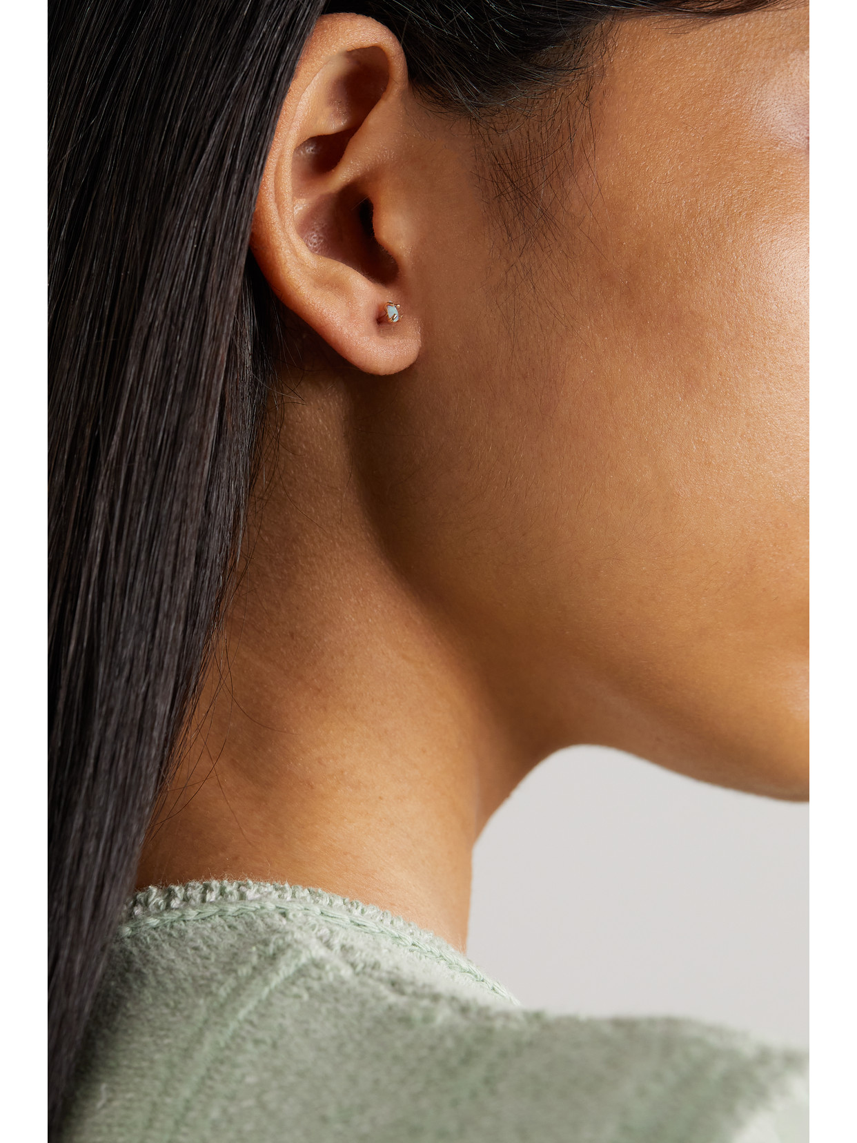 Melissa Joy Manning 14-karat Recycled Gold Opal Earrings In Gold