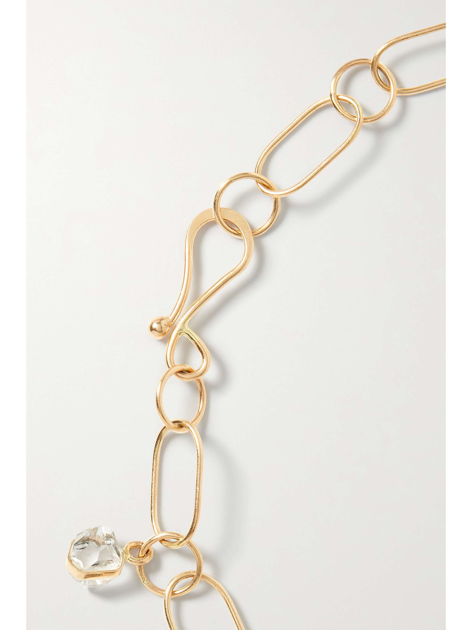 MELISSA JOY MANNING 14-karat recycled gold multi-stone bracelet
