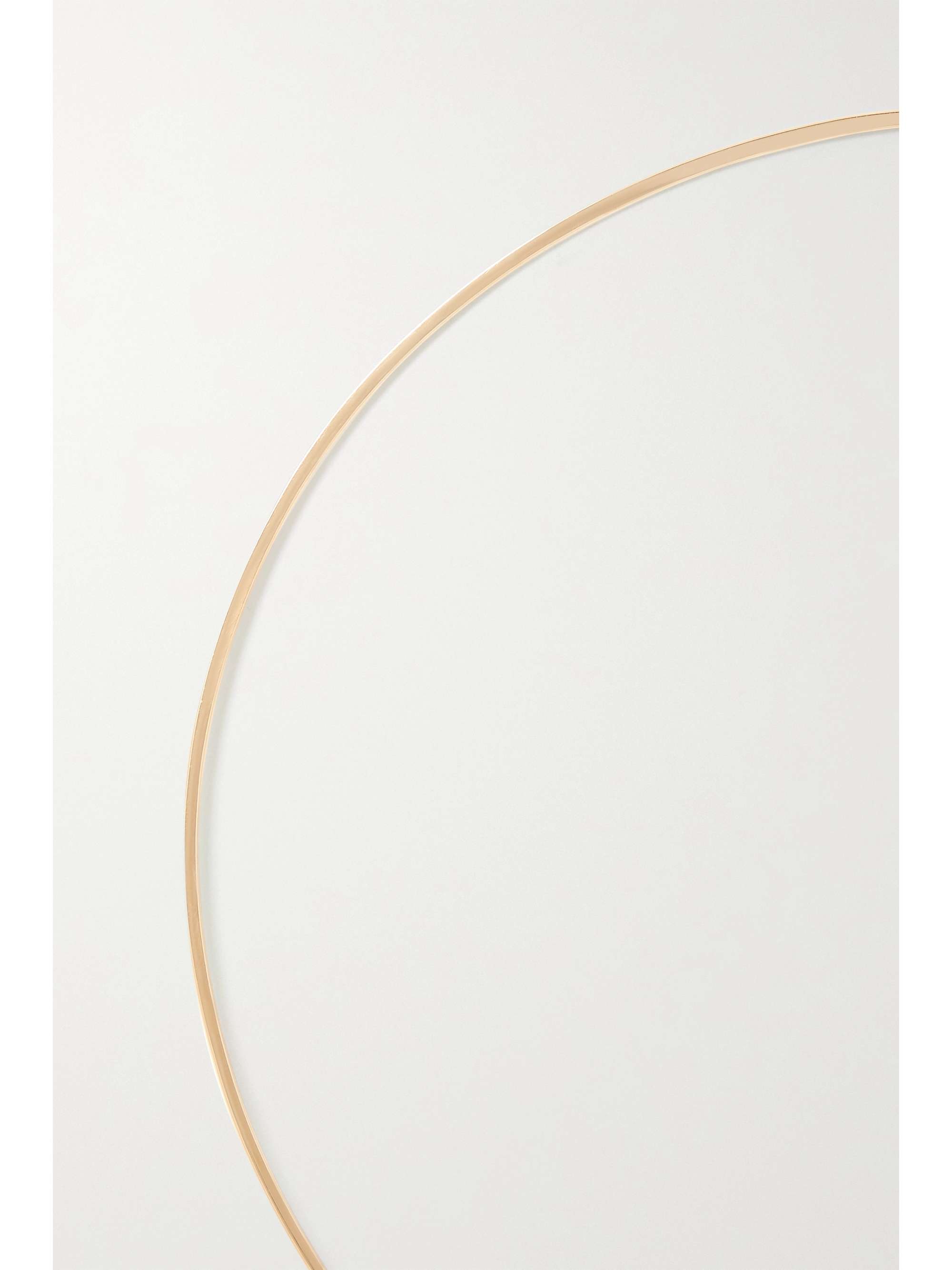 MELISSA JOY MANNING 14-karat recycled gold diamond necklace