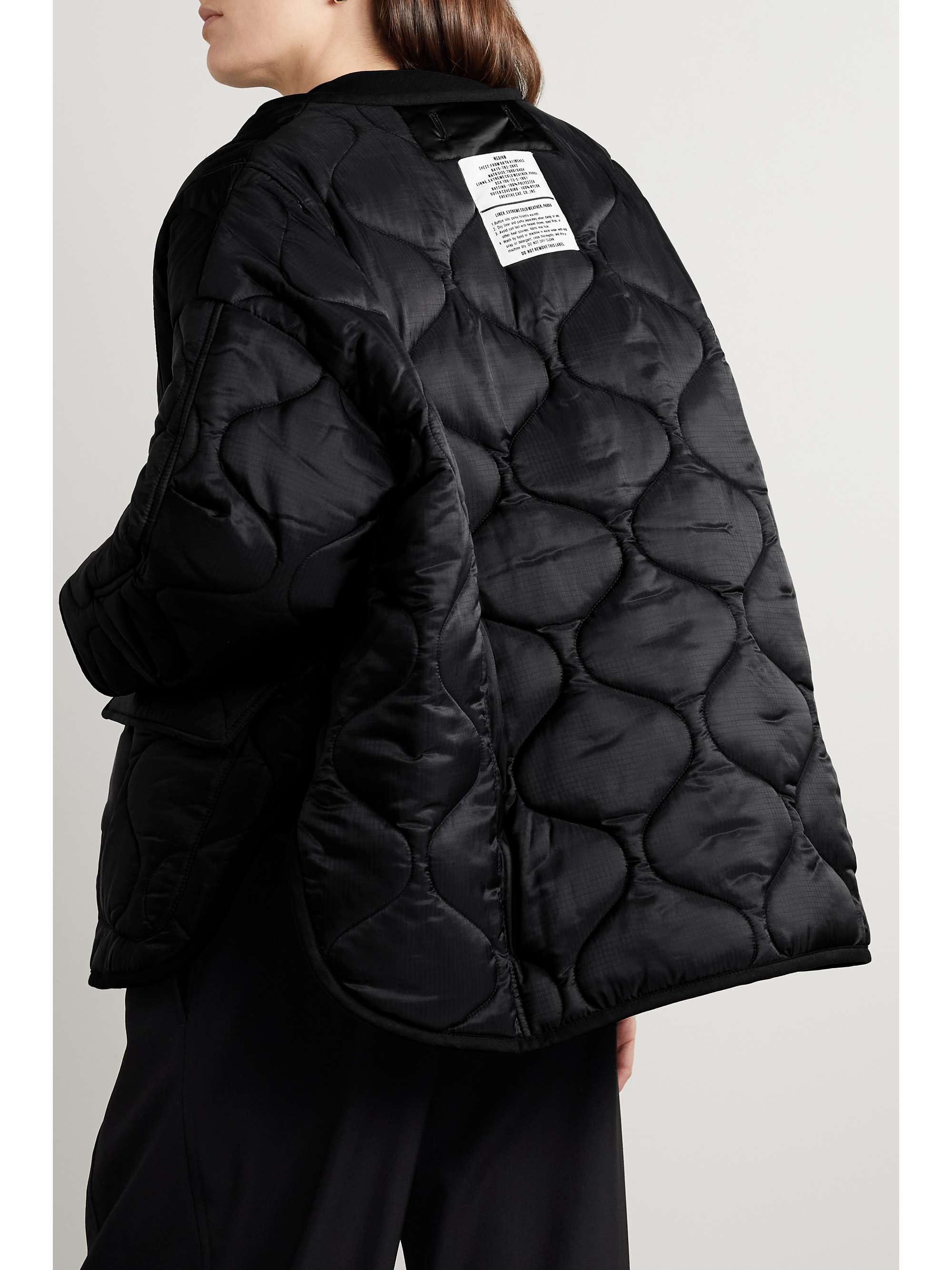 THE FRANKIE SHOP Steppjacke aus wattiertem Ripstop
