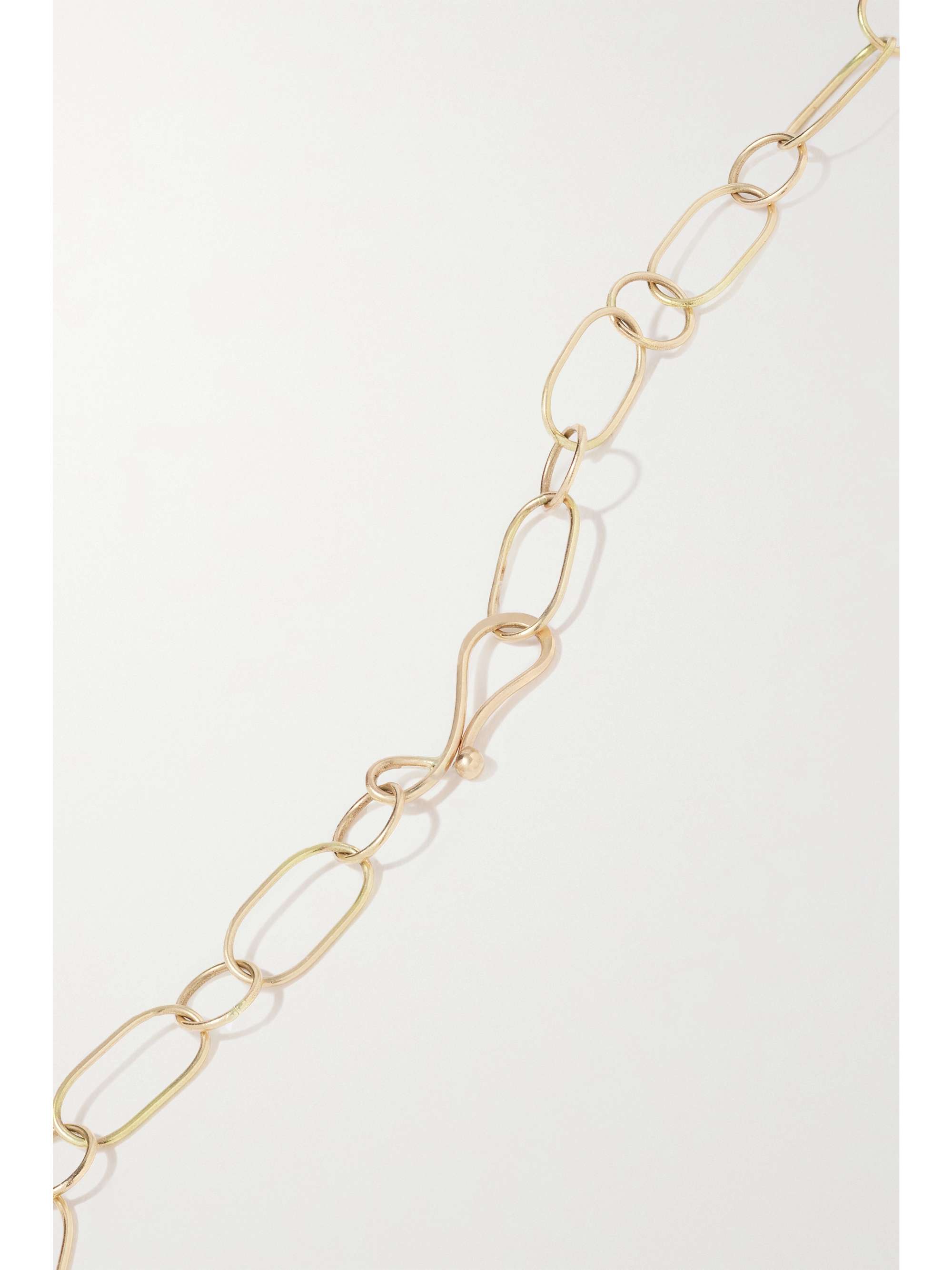 MELISSA JOY MANNING 14-karat recycled gold multi-stone necklace