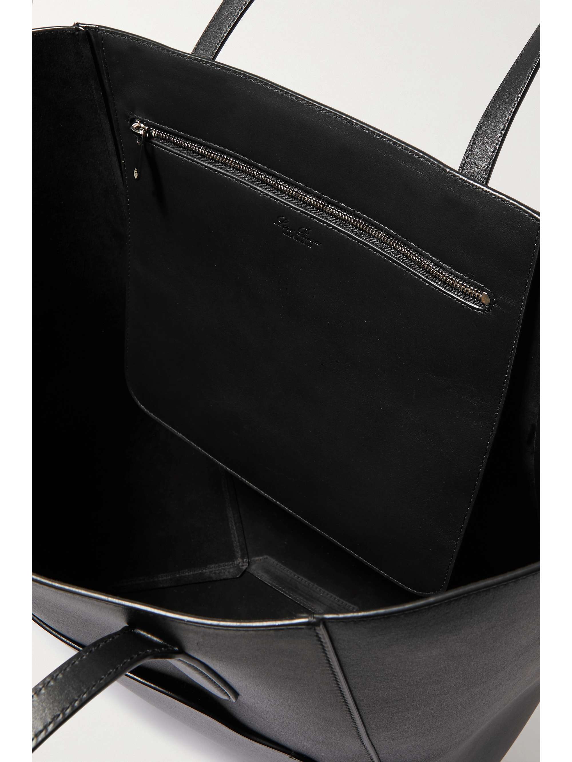 LORO PIANA Sesia large leather tote