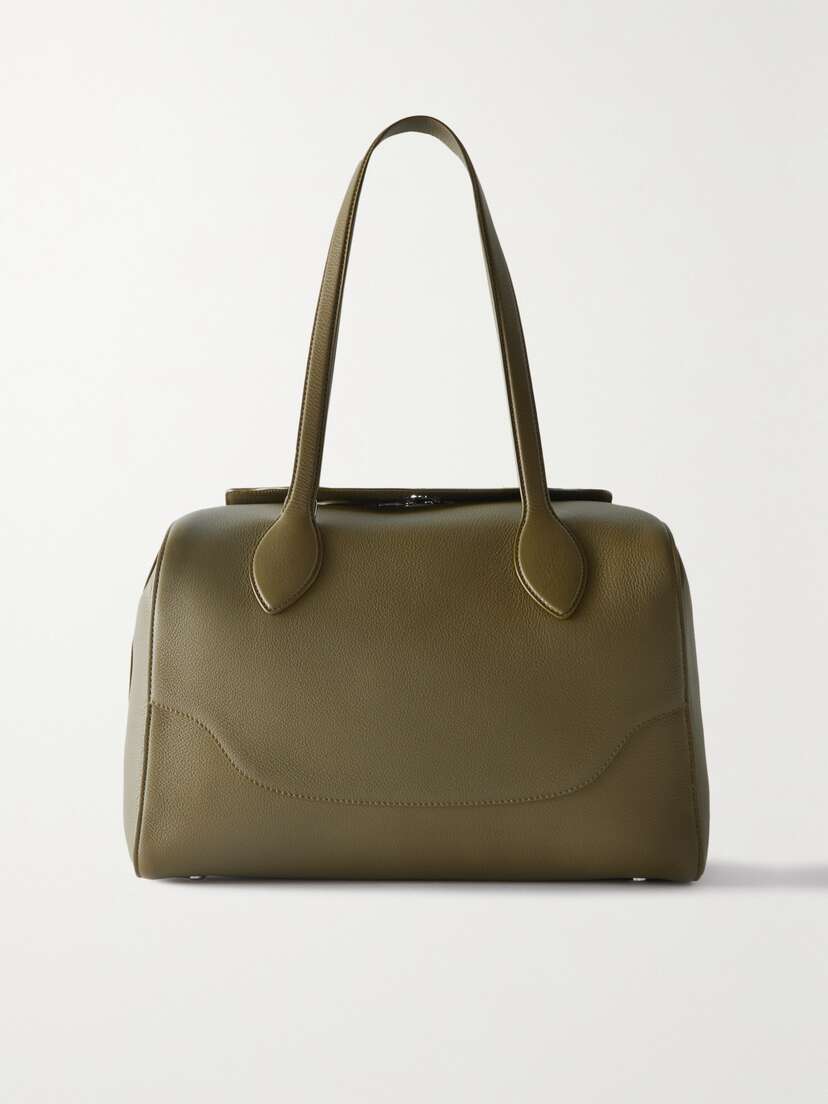 Loro Piana Sesia Happy Day Large Leather Tote