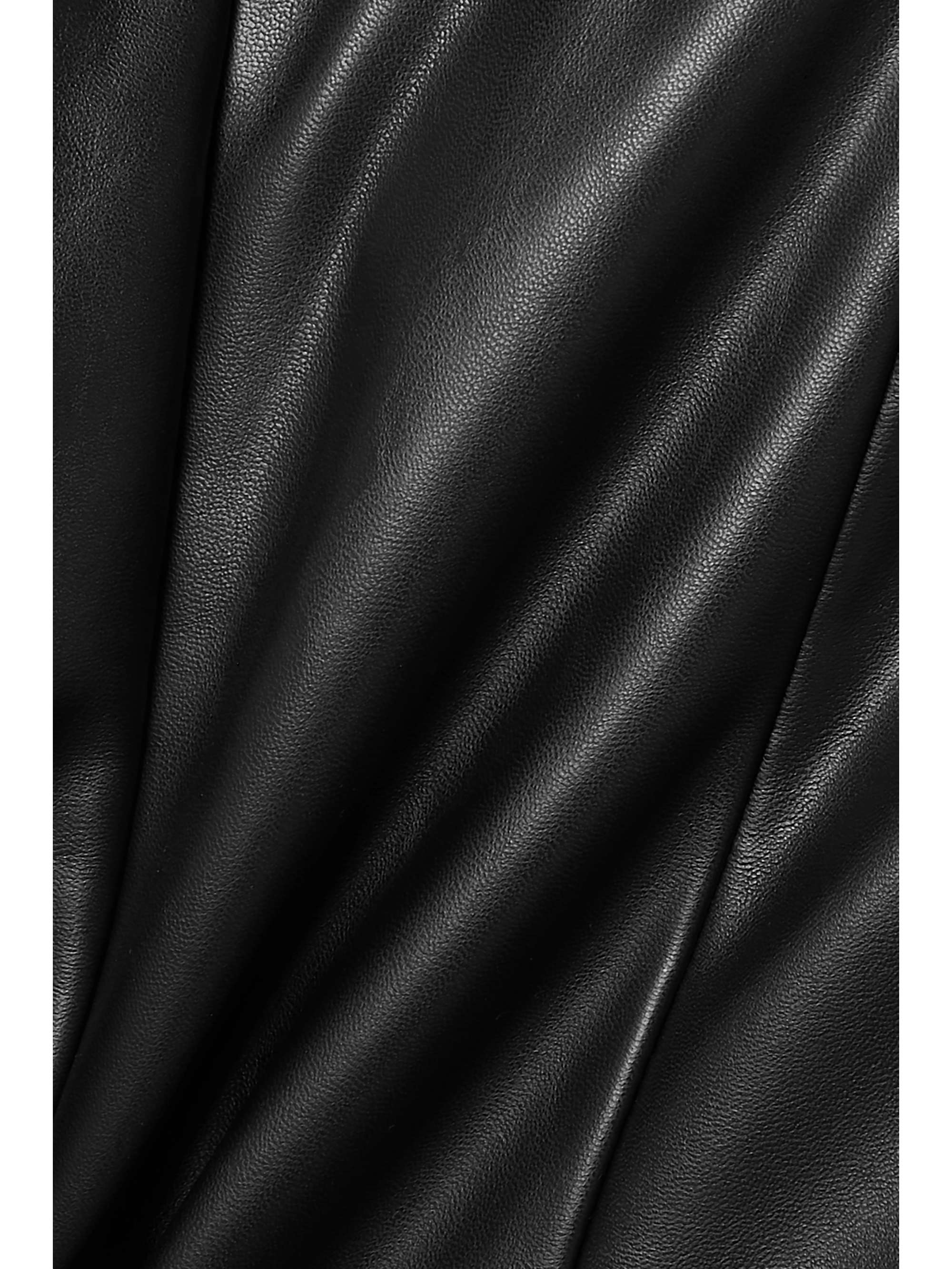 WOLFORD Jenna vegan leather flared pants