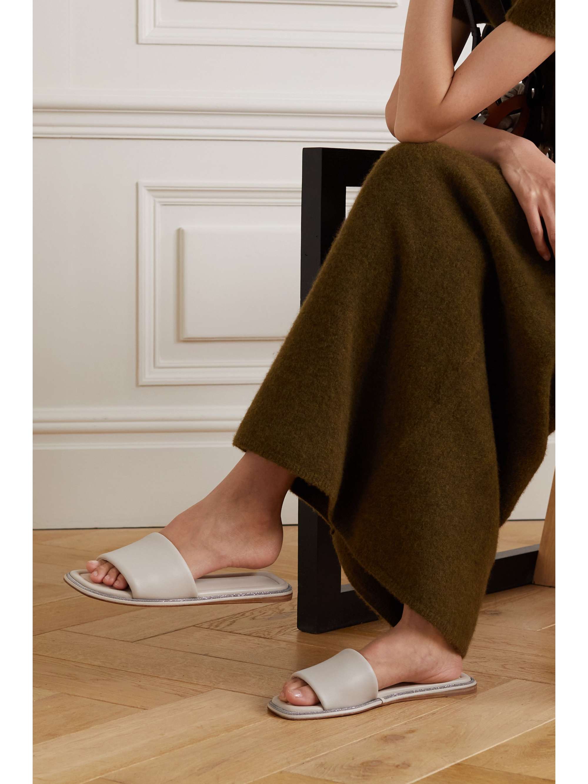 Brunello cucinelli top slides