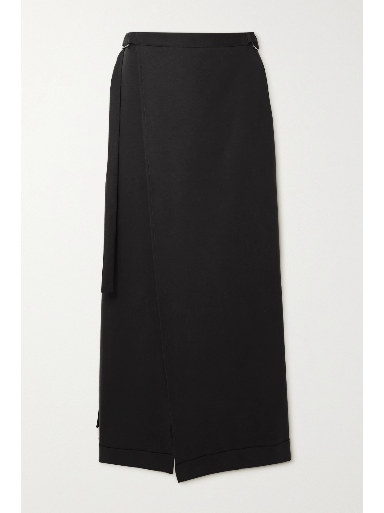Christopher Esber Wrap-effect Cotton-blend Maxi Skirt