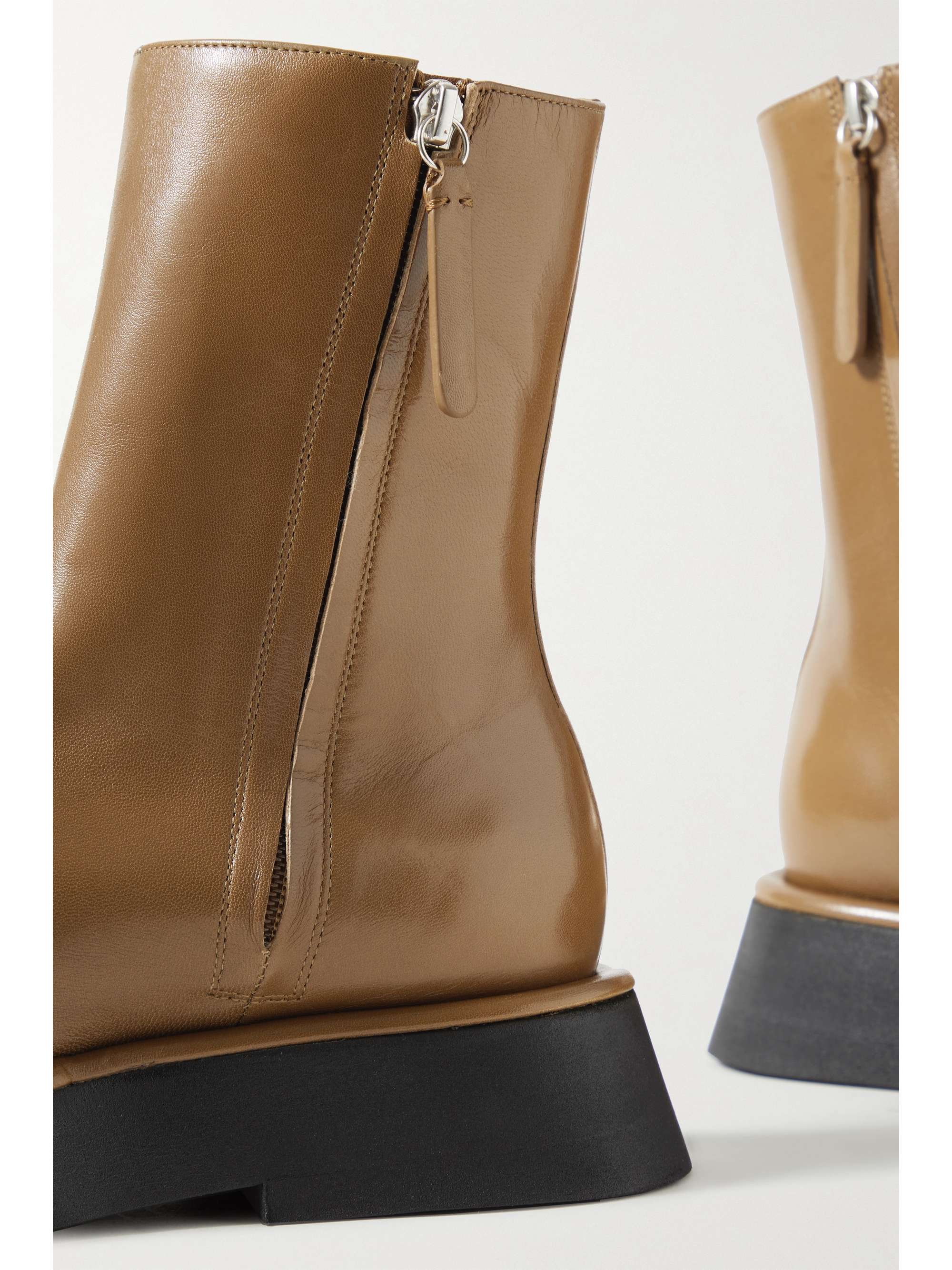 WANDLER Rosa leather ankle boots