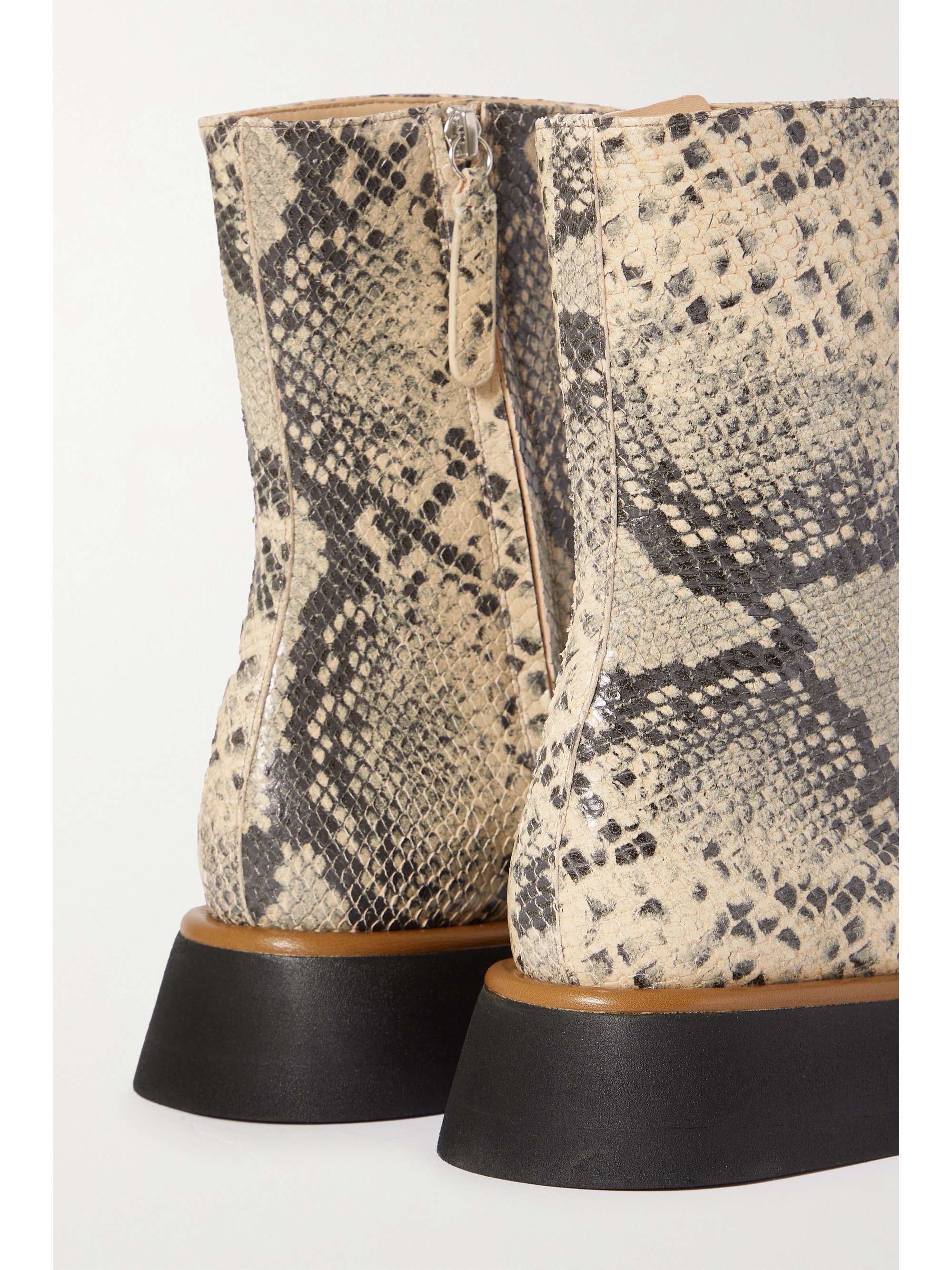 WANDLER Rosa leather ankle boots