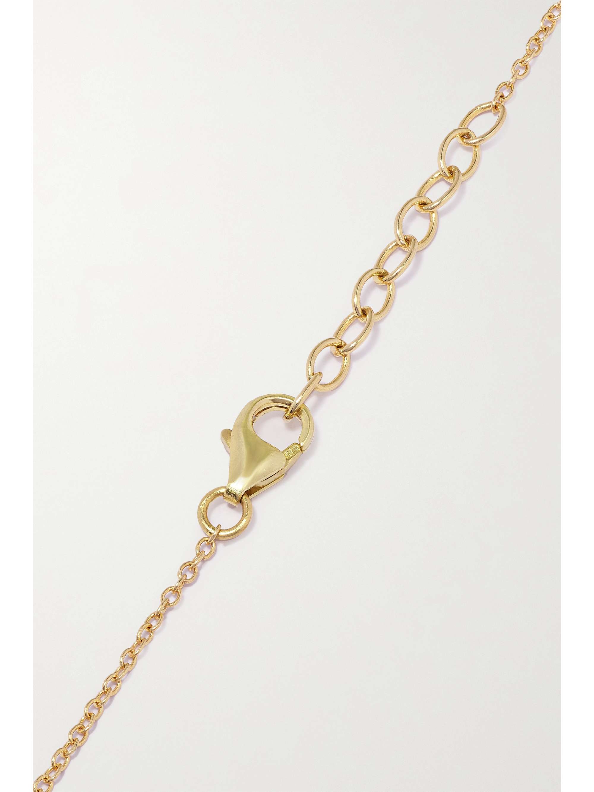ANDREA FOHRMAN Full Moon 14-karat gold diamond bracelet