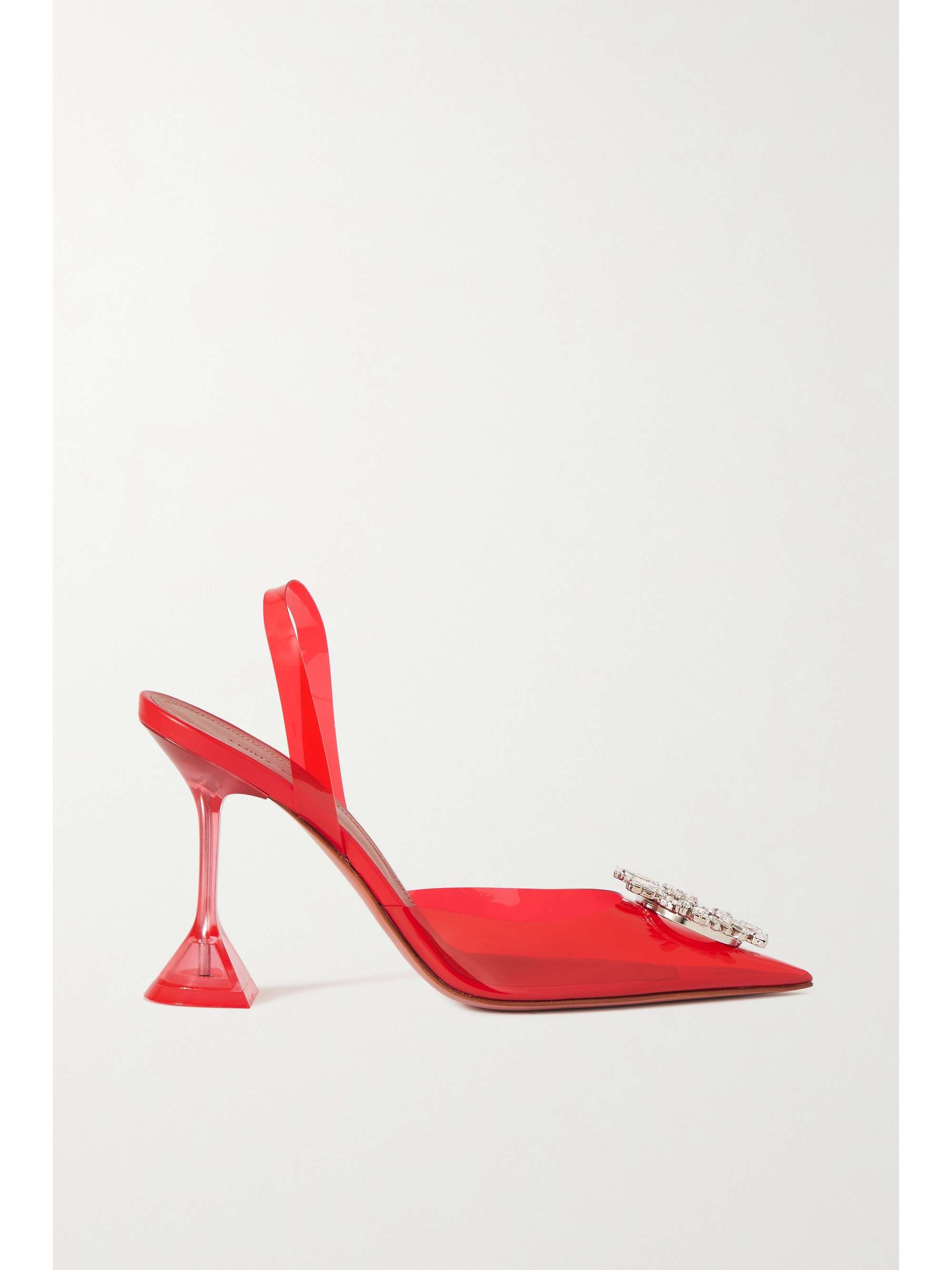red slingback pumps