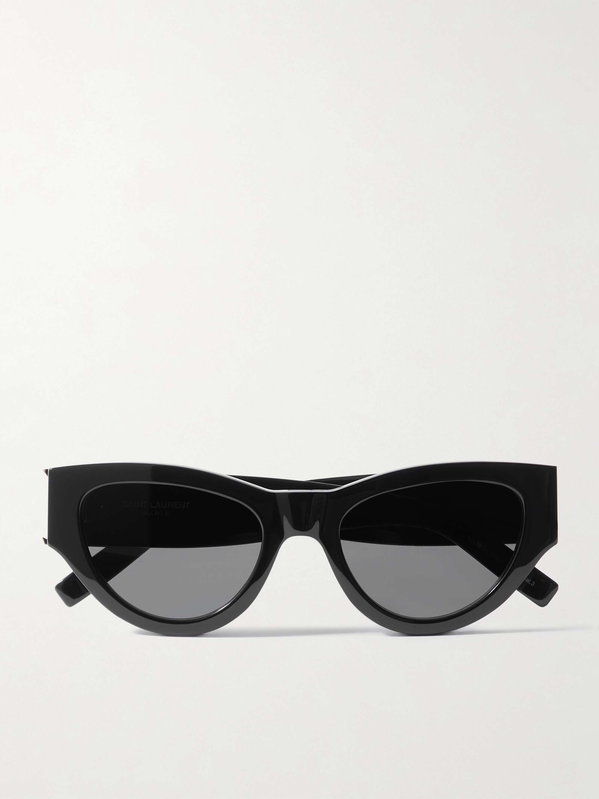 SAINT YSL oversized cat-eye acetate sunglasses | NET-A-PORTER