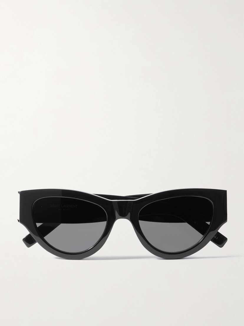 Saint Laurent Eyewear Ysl Oversized Cat-eye Acetate Sunglasses