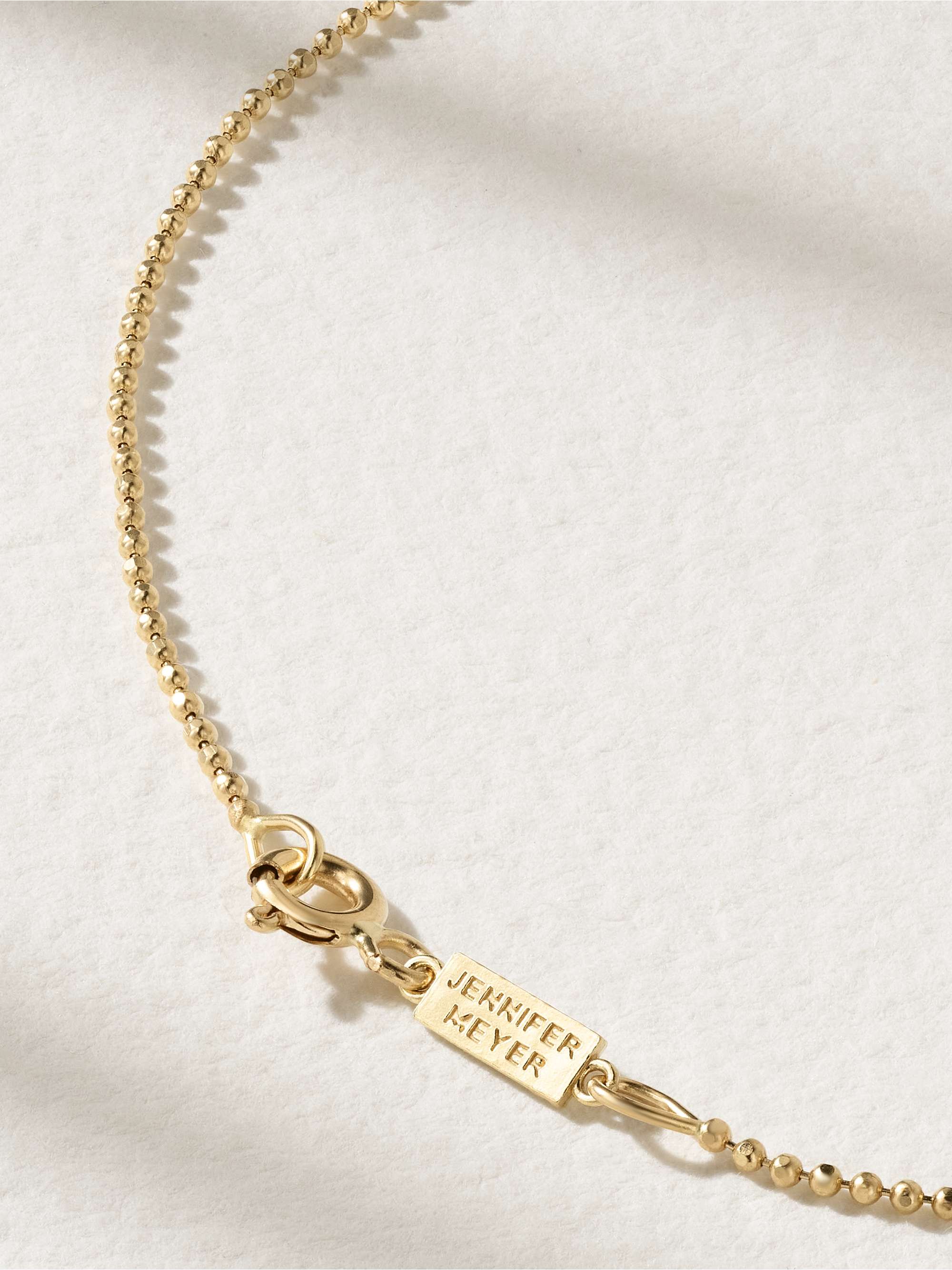 Jennifer Meyer | 18K Gold Good Luck Necklace | Fine Jewelry