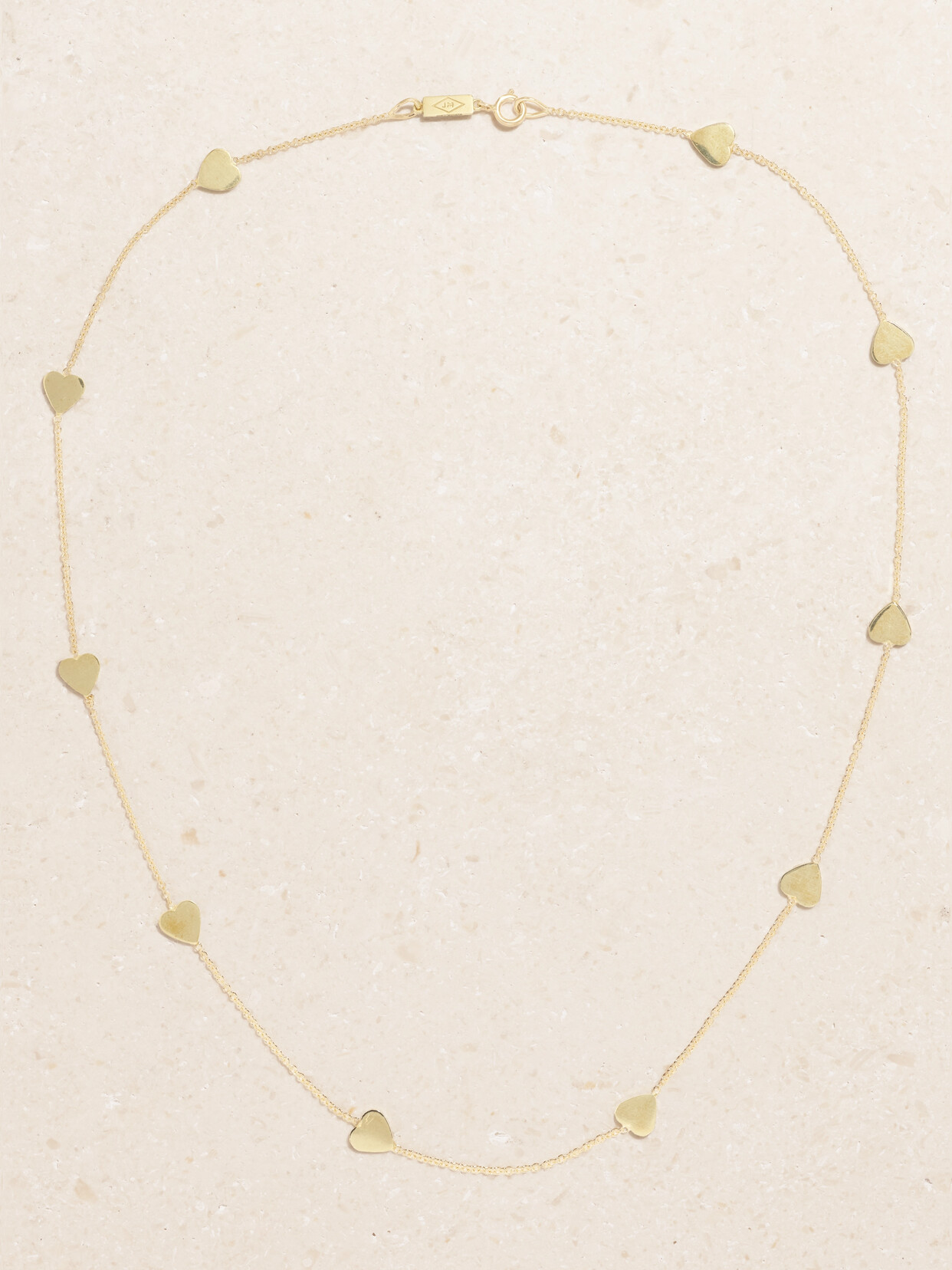 Jennifer Meyer Heart-by-the-inch 18-karat Gold Necklace