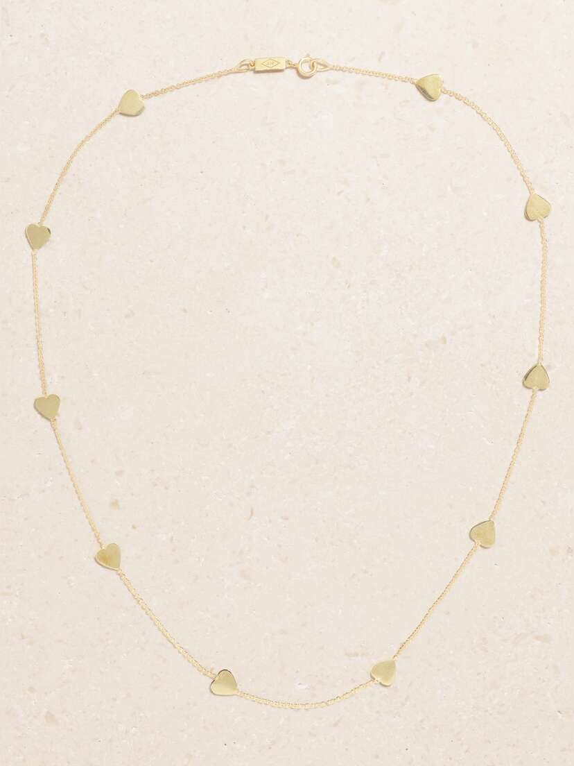 Jennifer Meyer Heart-by-the-inch 18-karat Gold Necklace