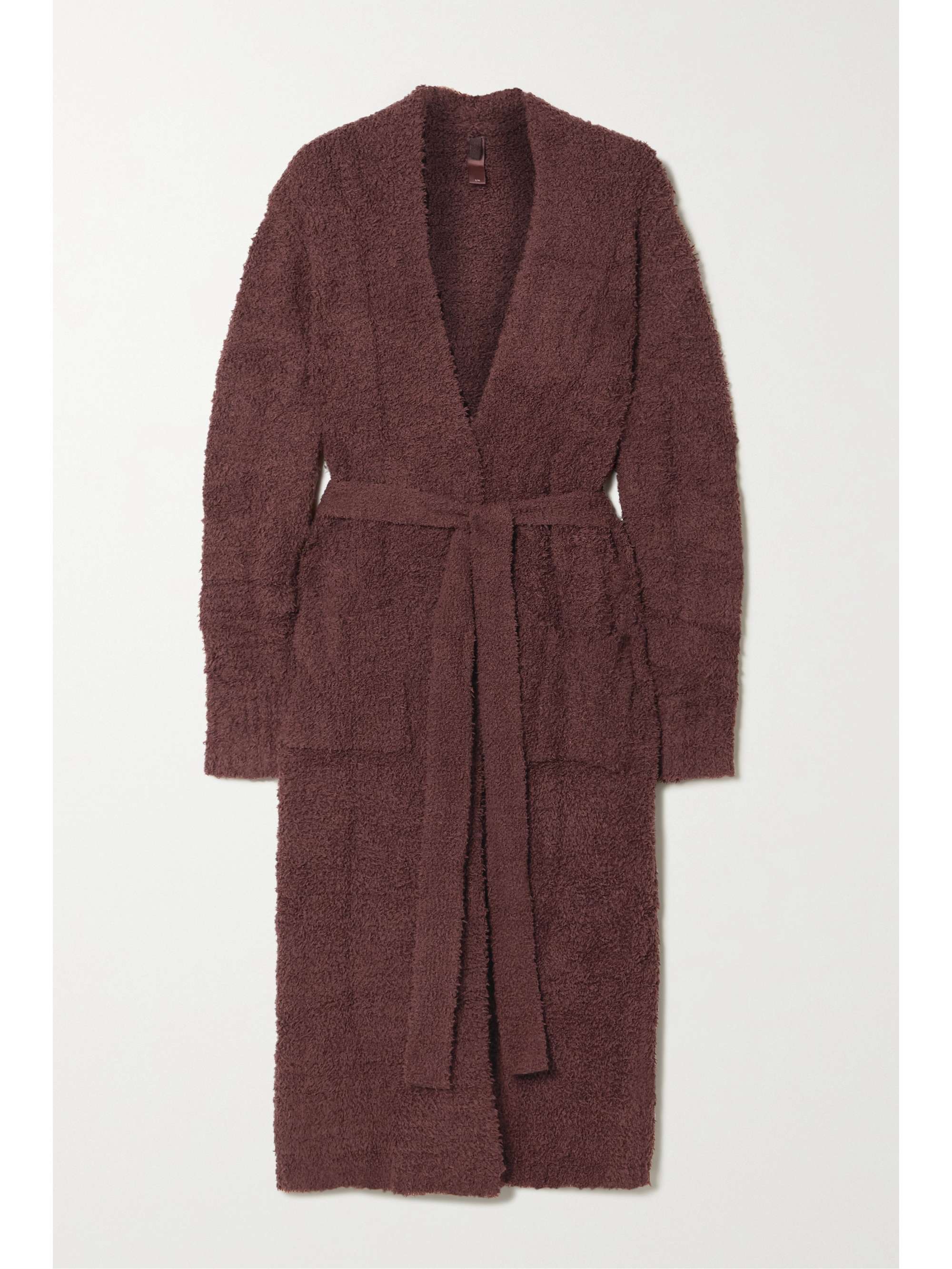 SKIMS Cozy Knit bouclé robe NETAPORTER