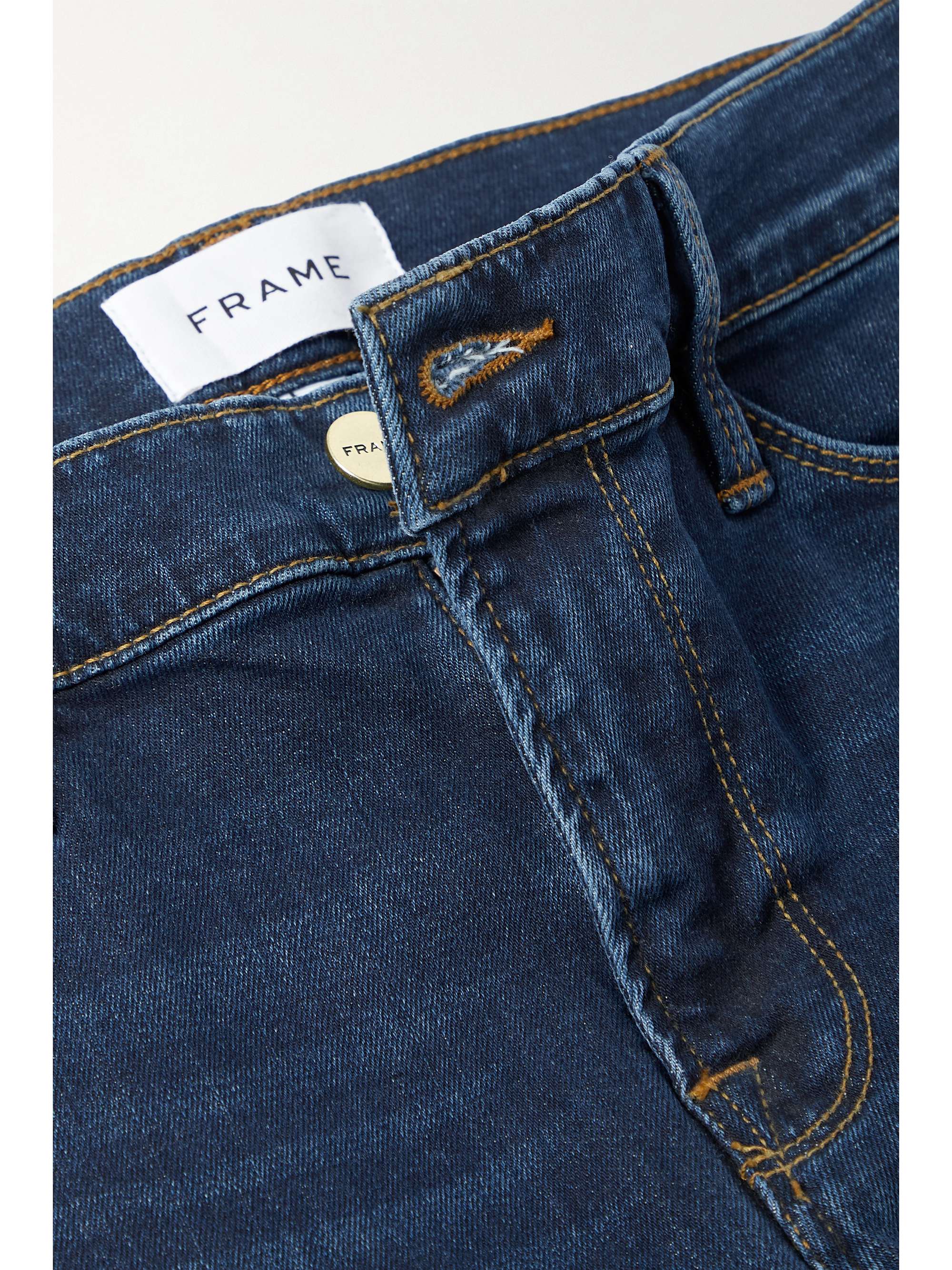 FRAME Le Garcon cropped boyfriend jeans