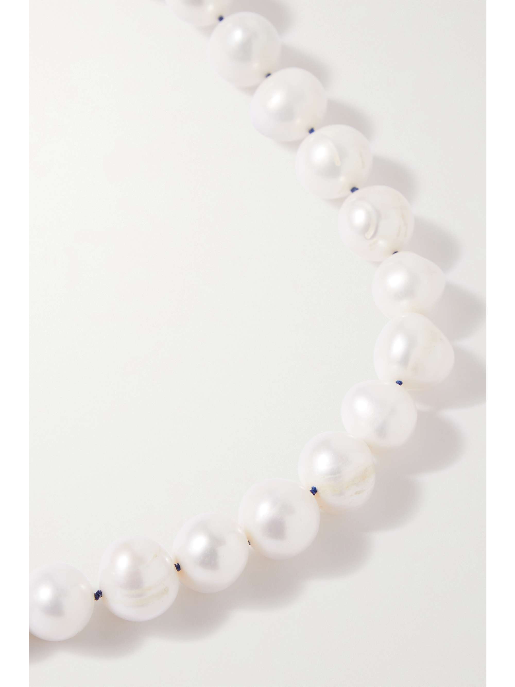 ÉLIOU Bon gold-tone pearl necklace