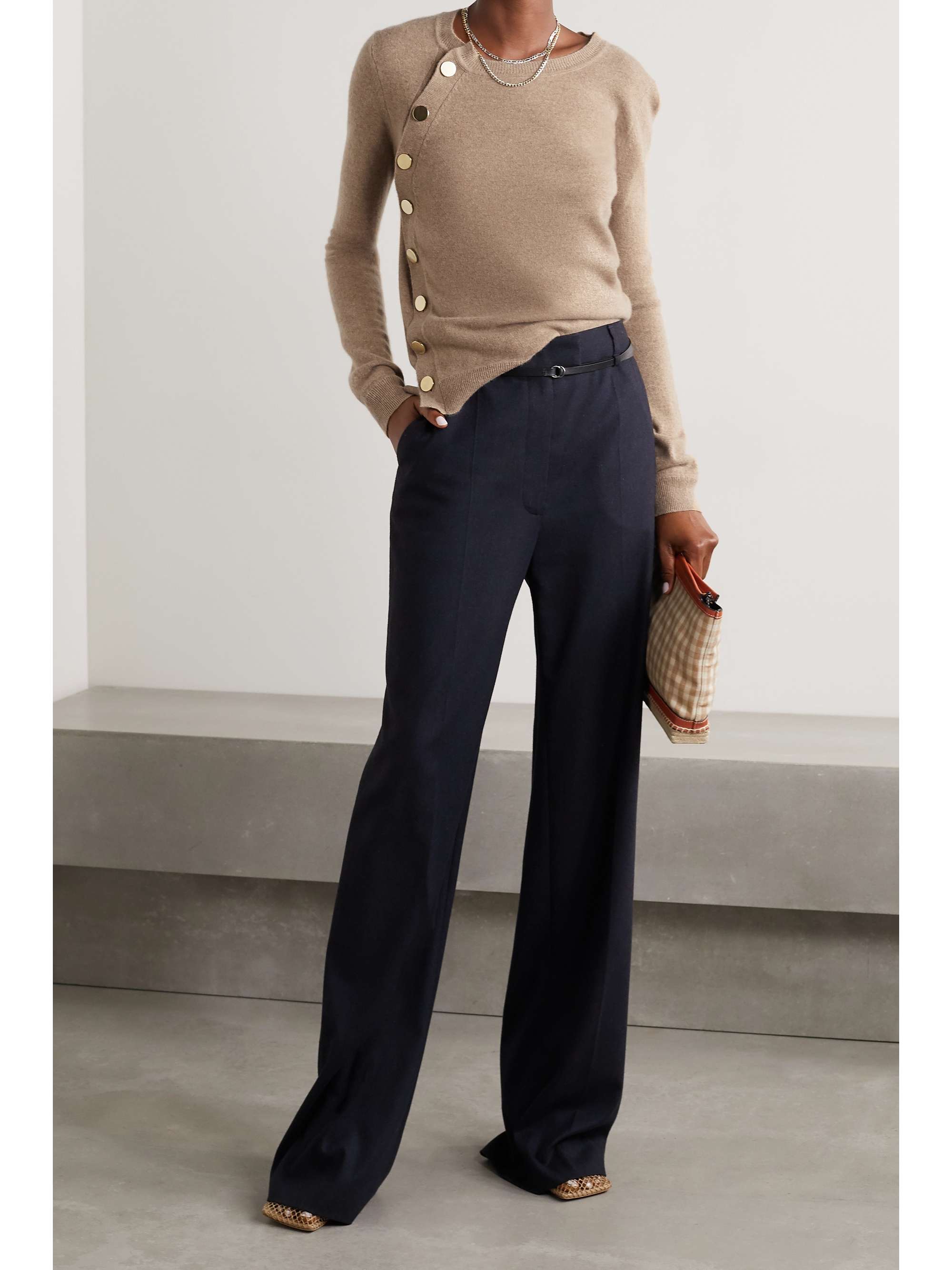 ALTUZARRA Minamoto button-embellished cashmere sweater