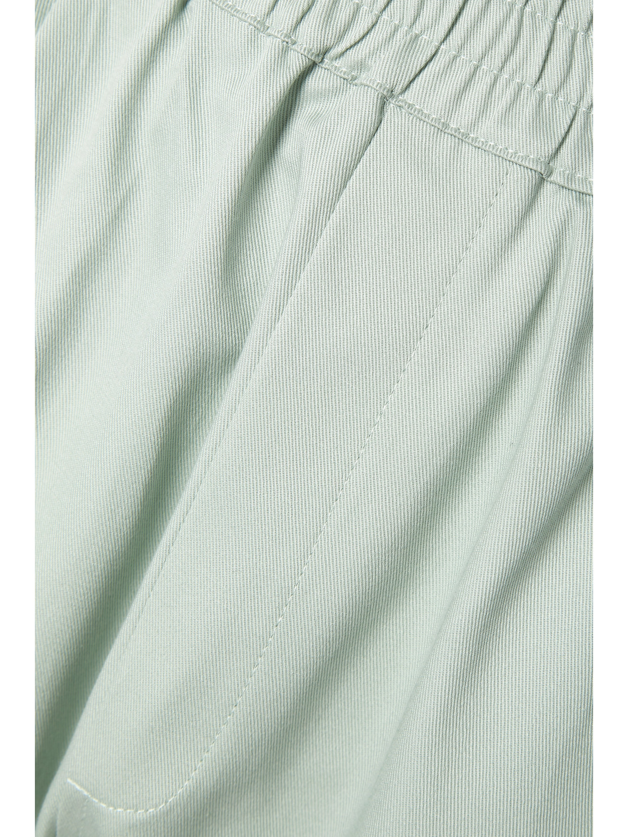 Paradised + Net Sustain Flo Cotton-twill Tapered Pants In Green