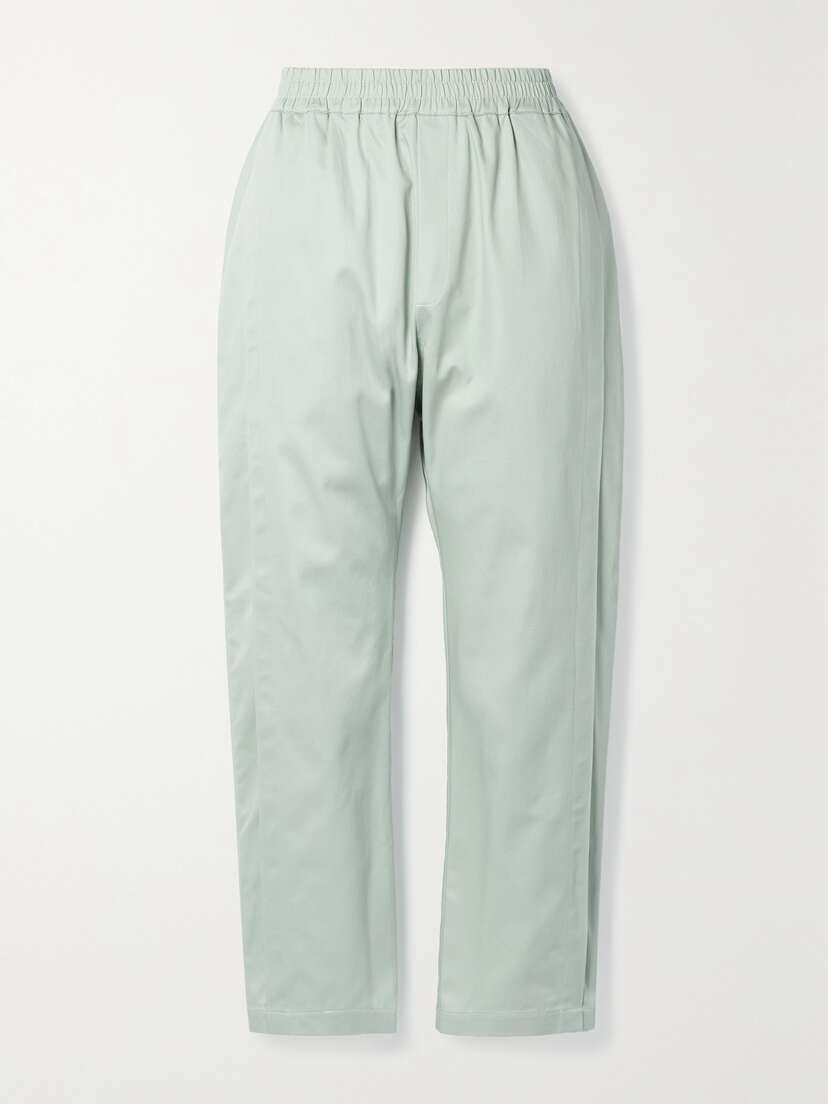 PARADISED + Net Sustain Flo Cotton-twill Tapered Pants