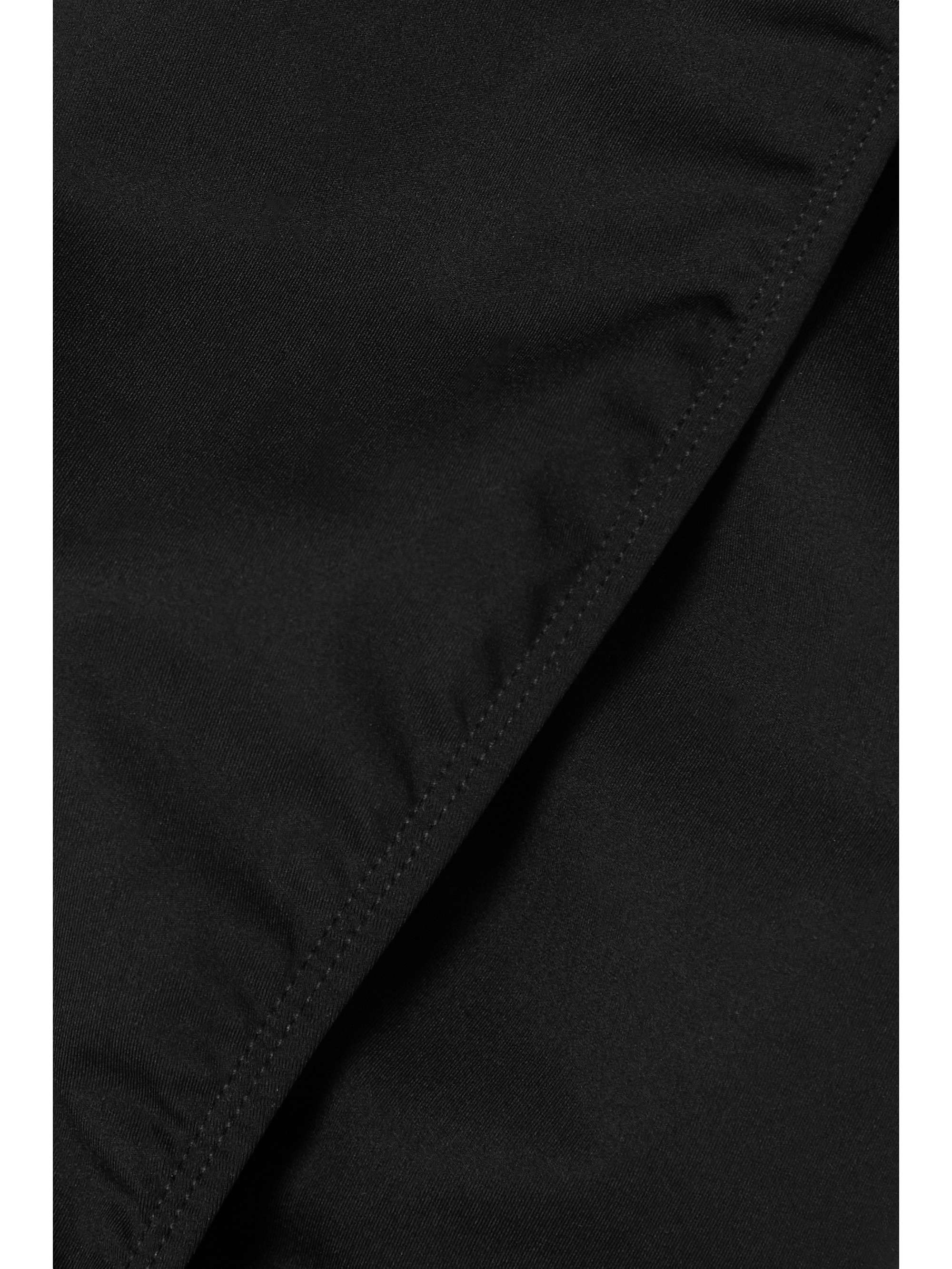 LESLIE AMON Olympia cutout halterneck swimsuit