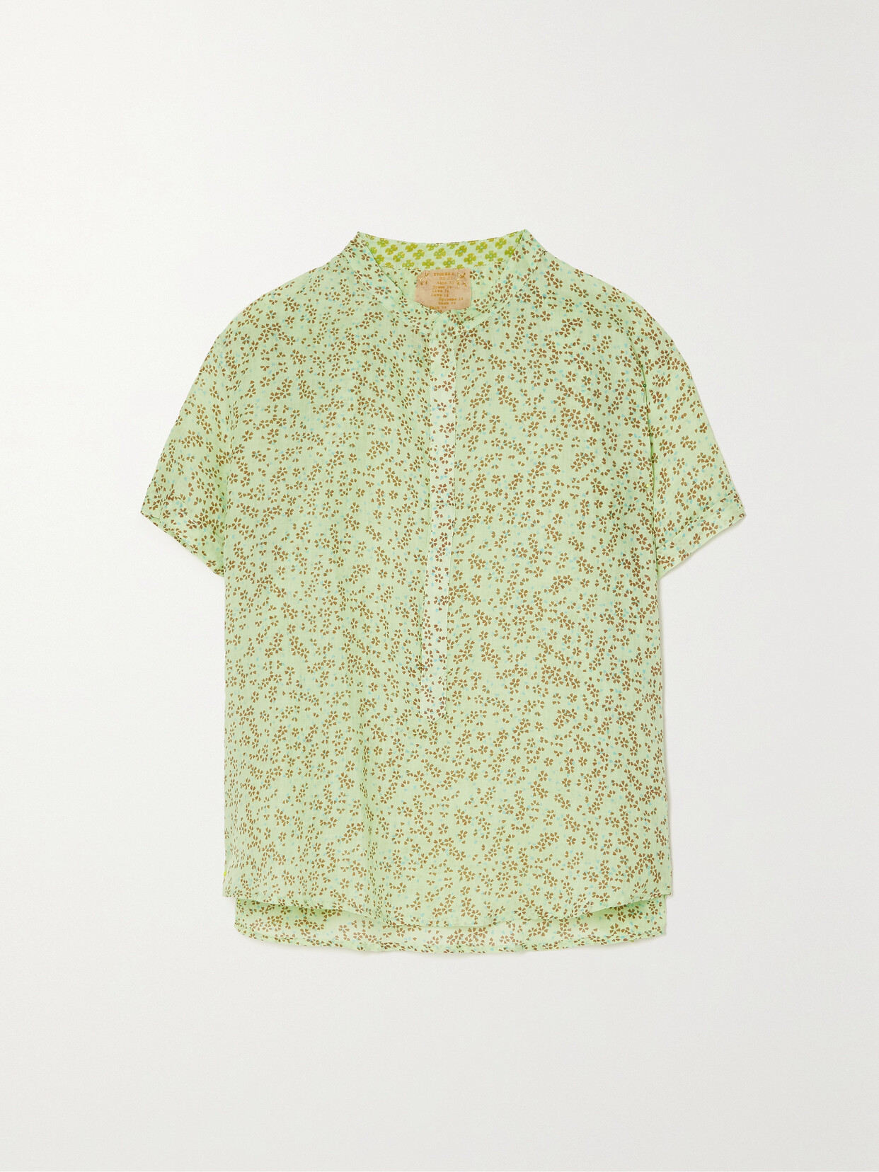 Yvonne S Floral-print Linen Shirt