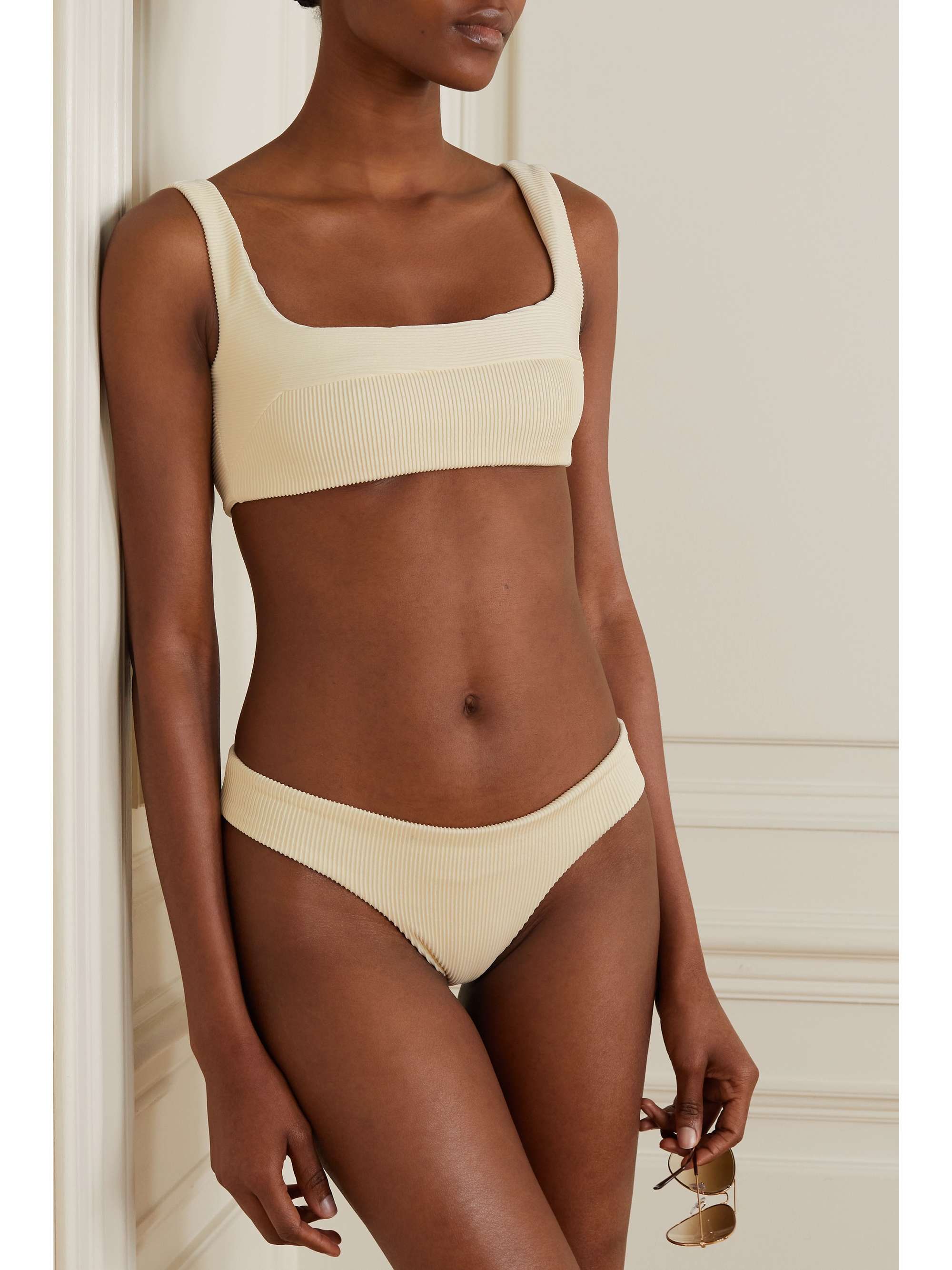 HAIGHT Basic ribbed bikini briefs