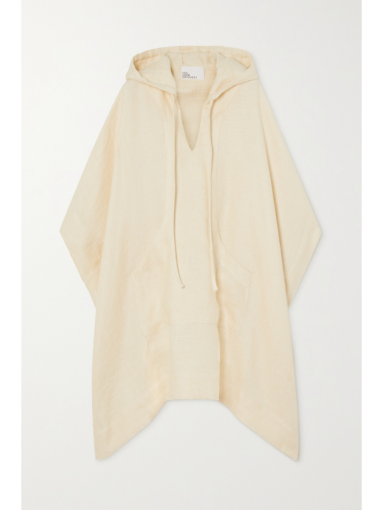 Lisa Marie Fernandez - + Net Sustain Linen Poncho - Neutrals