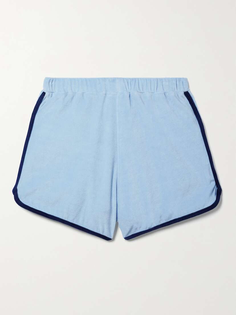 Lisa Marie Fernandez Tennis Cotton-blend Terry Shorts